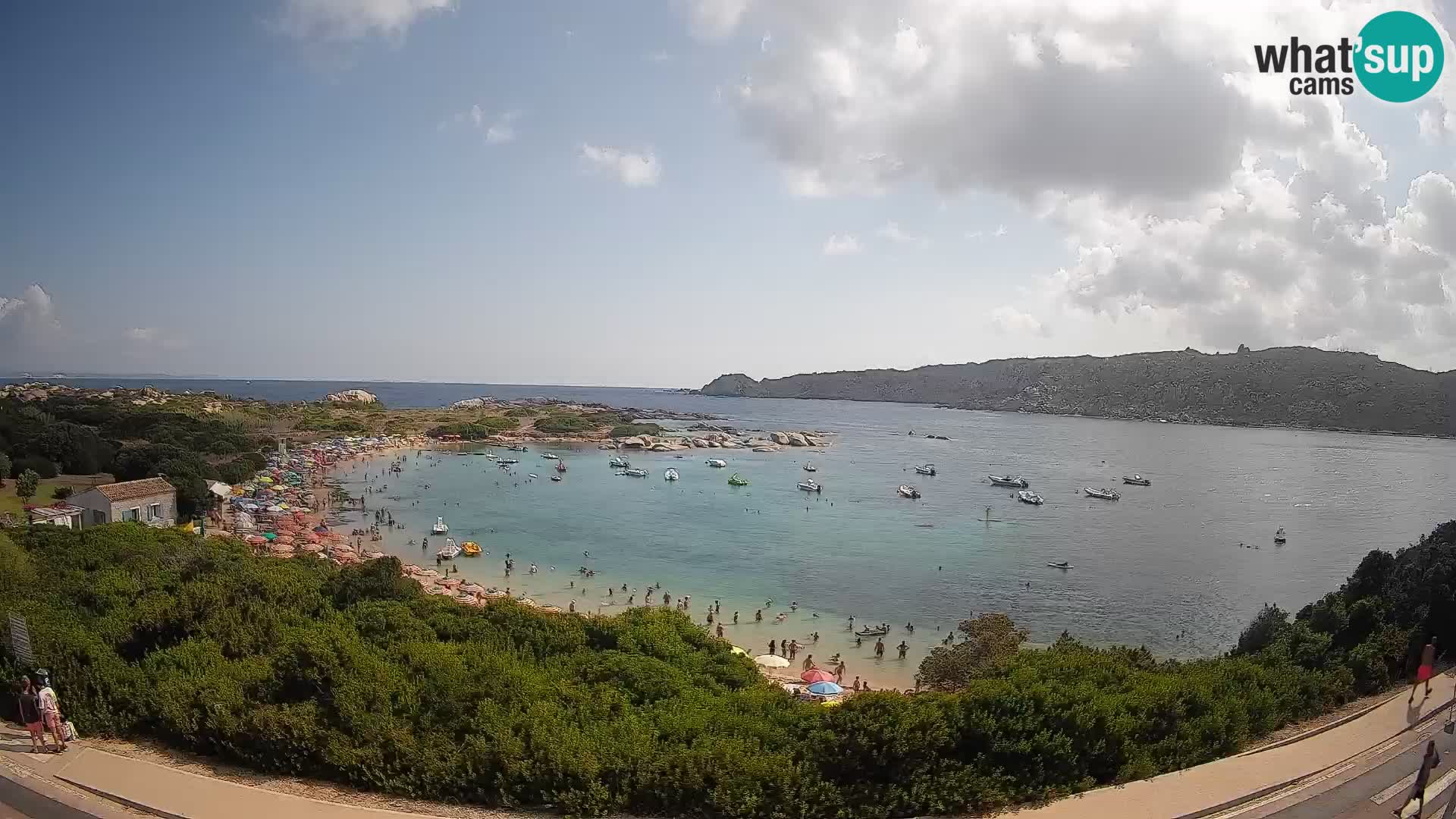 Webcam Rena di Levante – Live View from Capo Testa