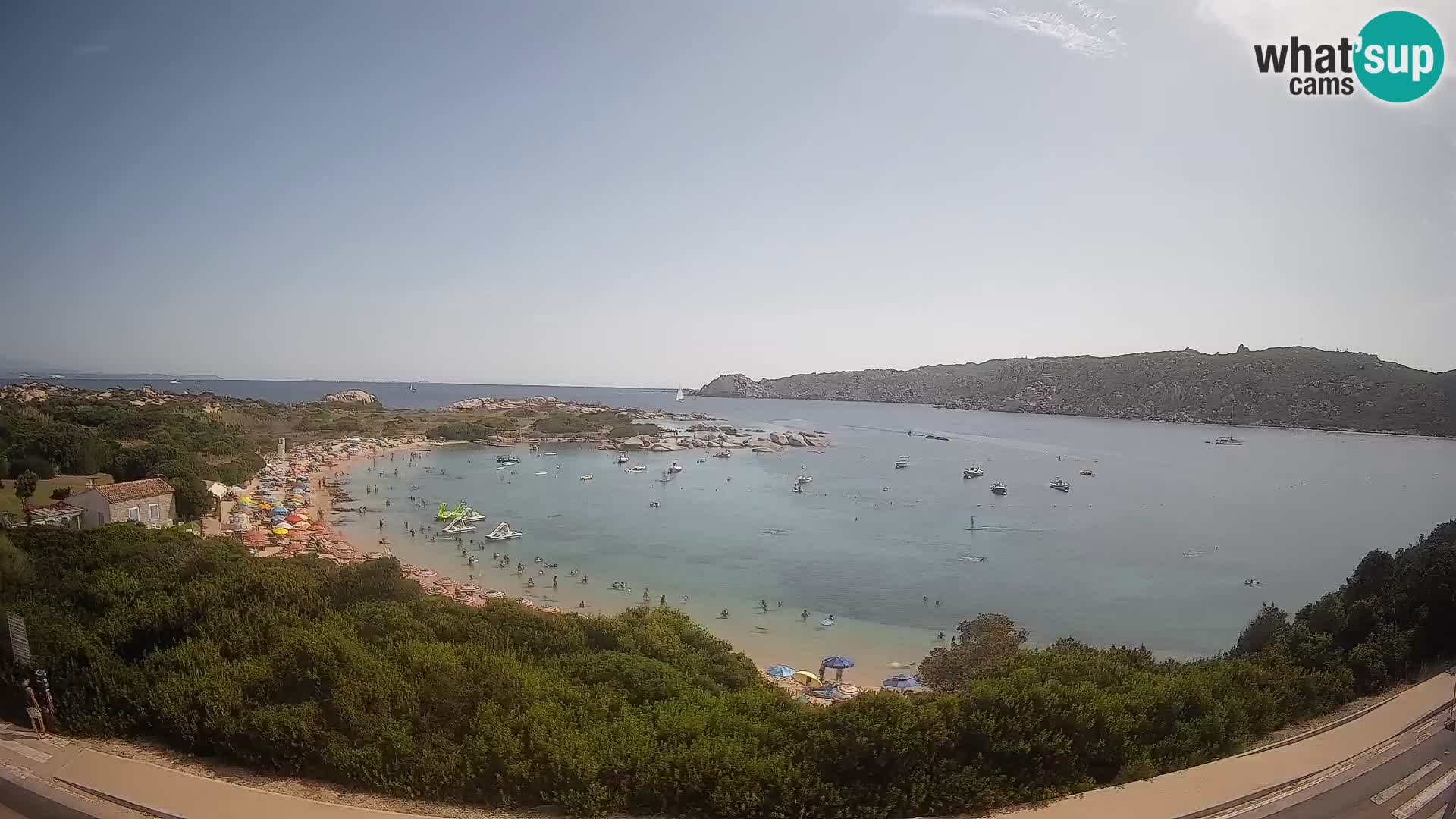 Webcam Rena di Levante – Live View from Capo Testa