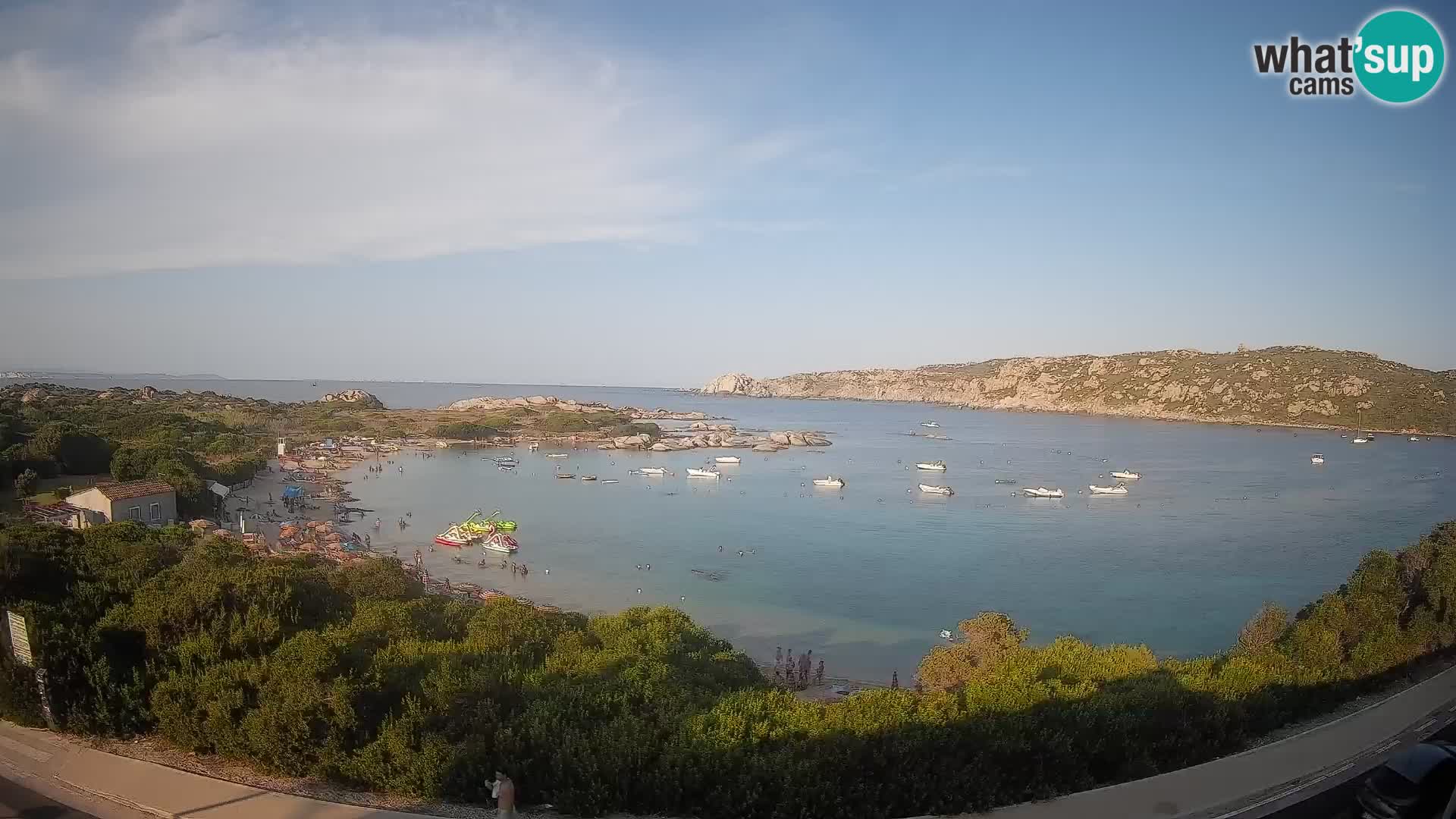 Webcam Rena di Levante – Live View from Capo Testa