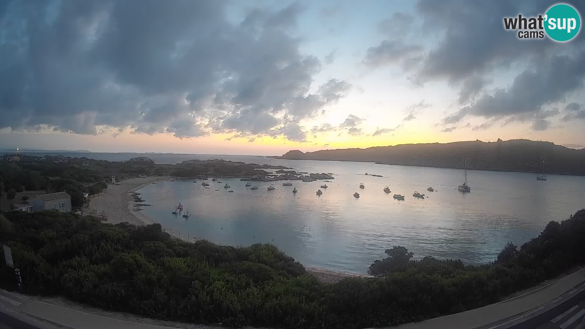Webcam Rena di Levante – Live View from Capo Testa