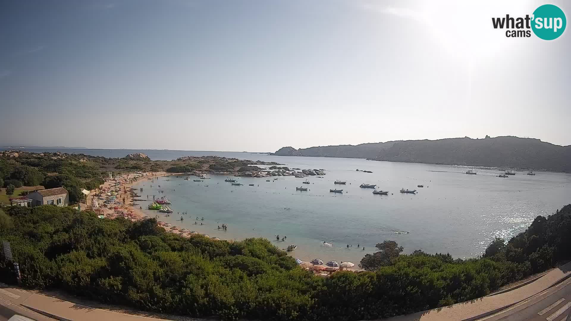 Webcam Rena di Levante – Live View from Capo Testa