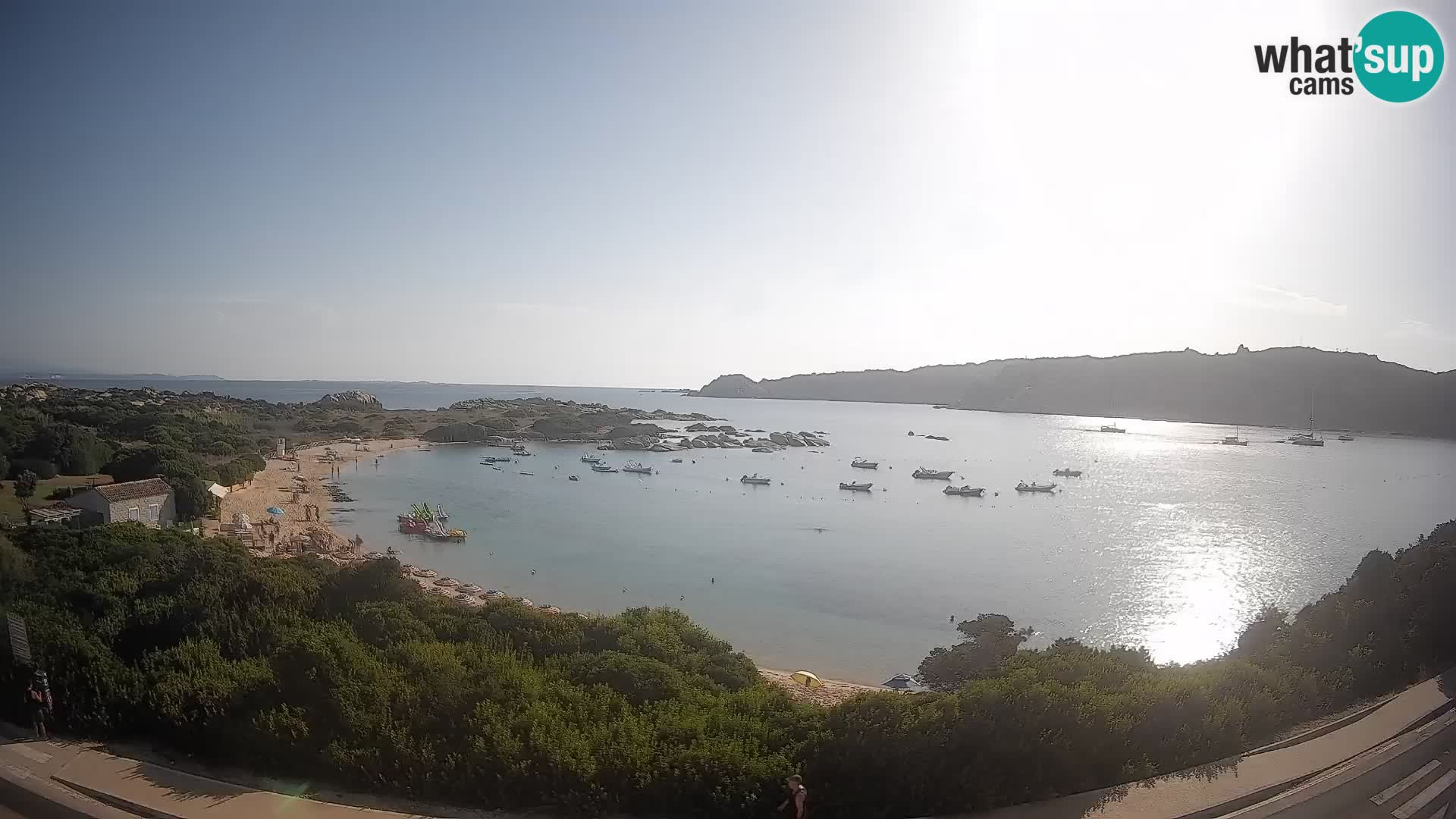 Web kamera Rena di Levante – Pogled uživo s Capo Testa