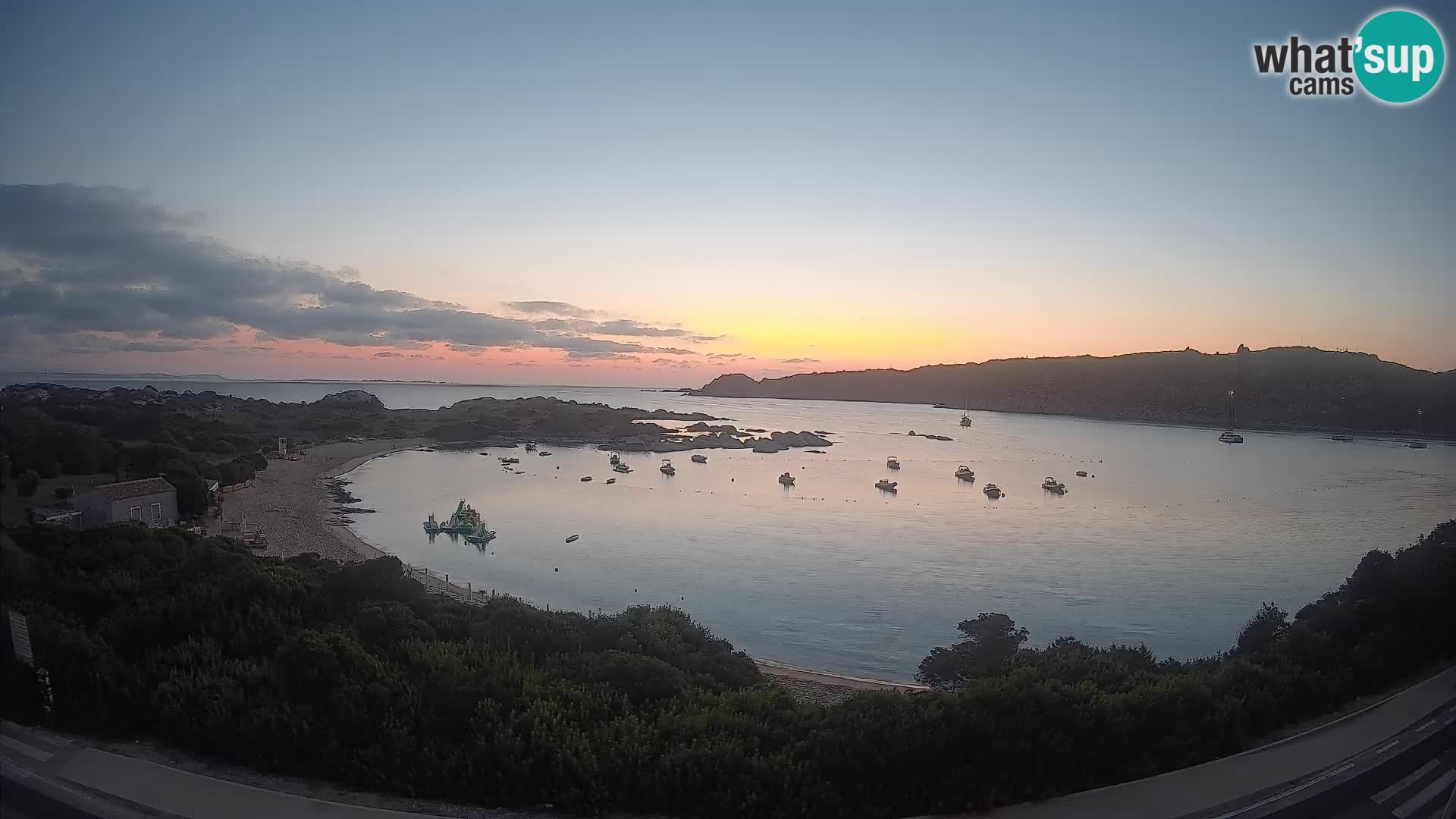 Webcam Rena di Levante – Live View from Capo Testa
