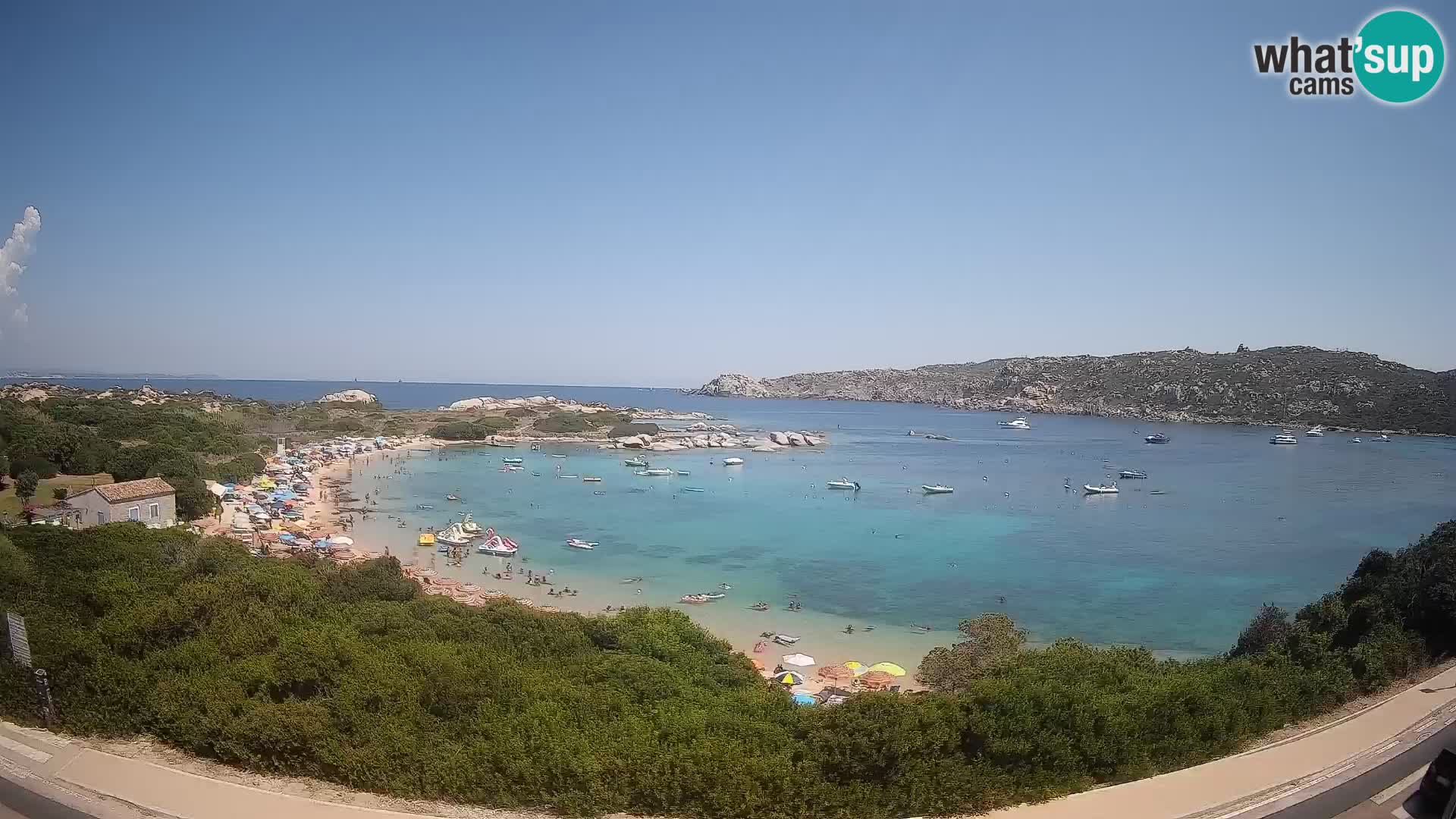 Webcam Rena di Levante – Live View from Capo Testa