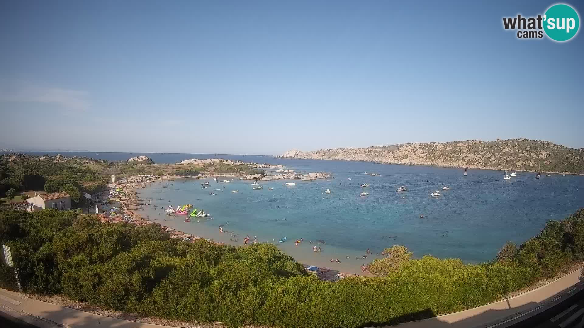 Webcam Rena di Levante – Vista live da Capo Testa