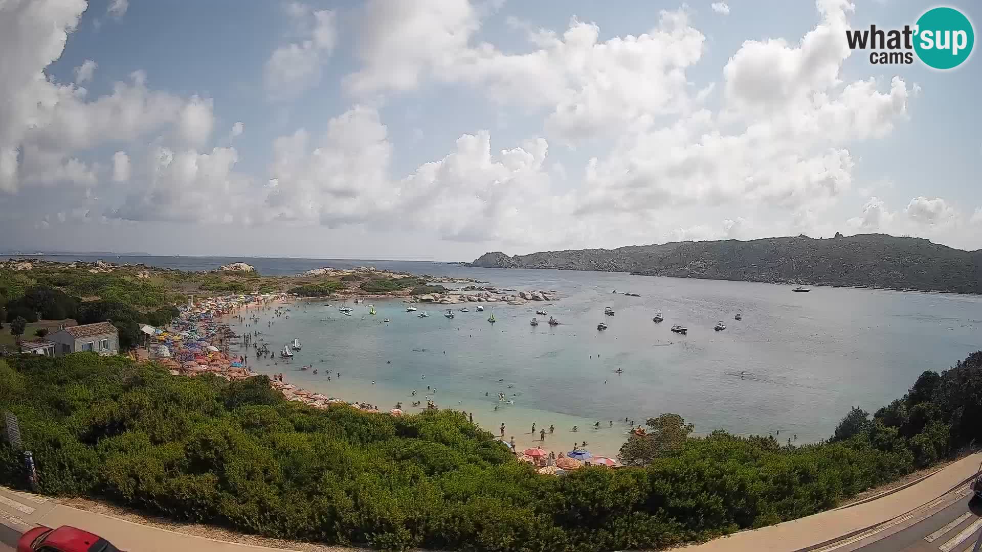 Webcam Rena di Levante – Live View from Capo Testa