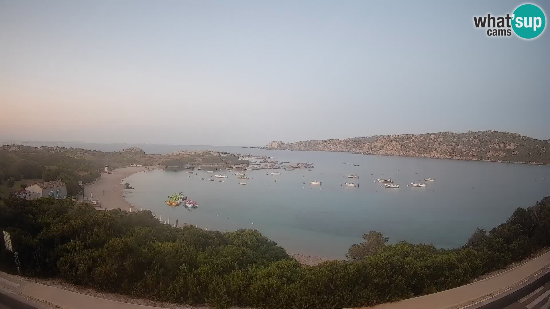 Webcam Rena di Levante – Live View from Capo Testa