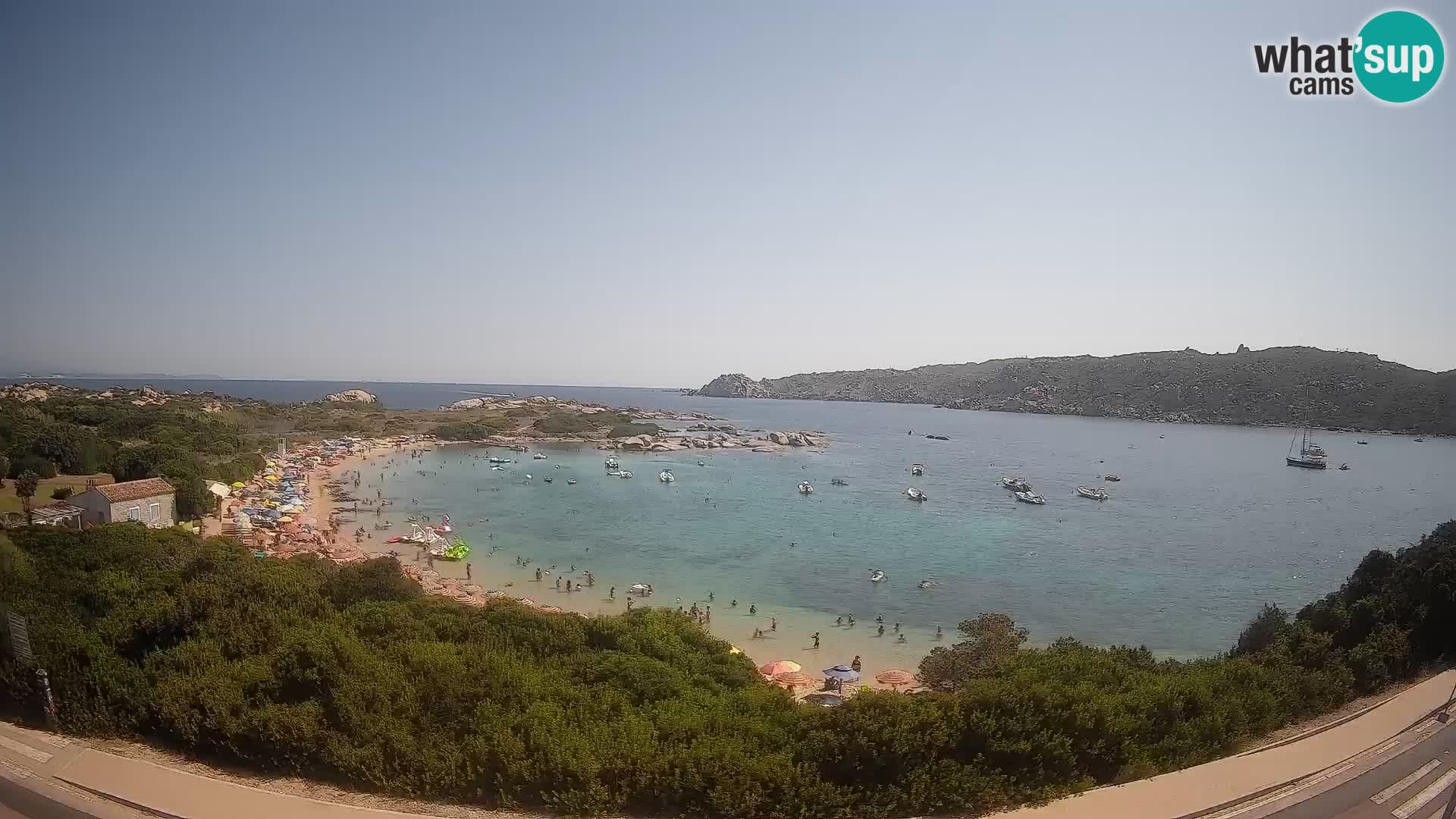 Webcam Rena di Levante – Live View from Capo Testa