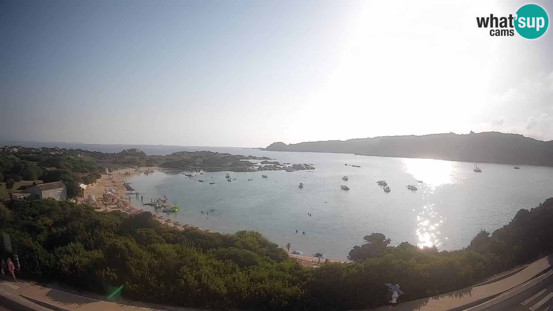 Webcam Rena di Levante – Live View from Capo Testa