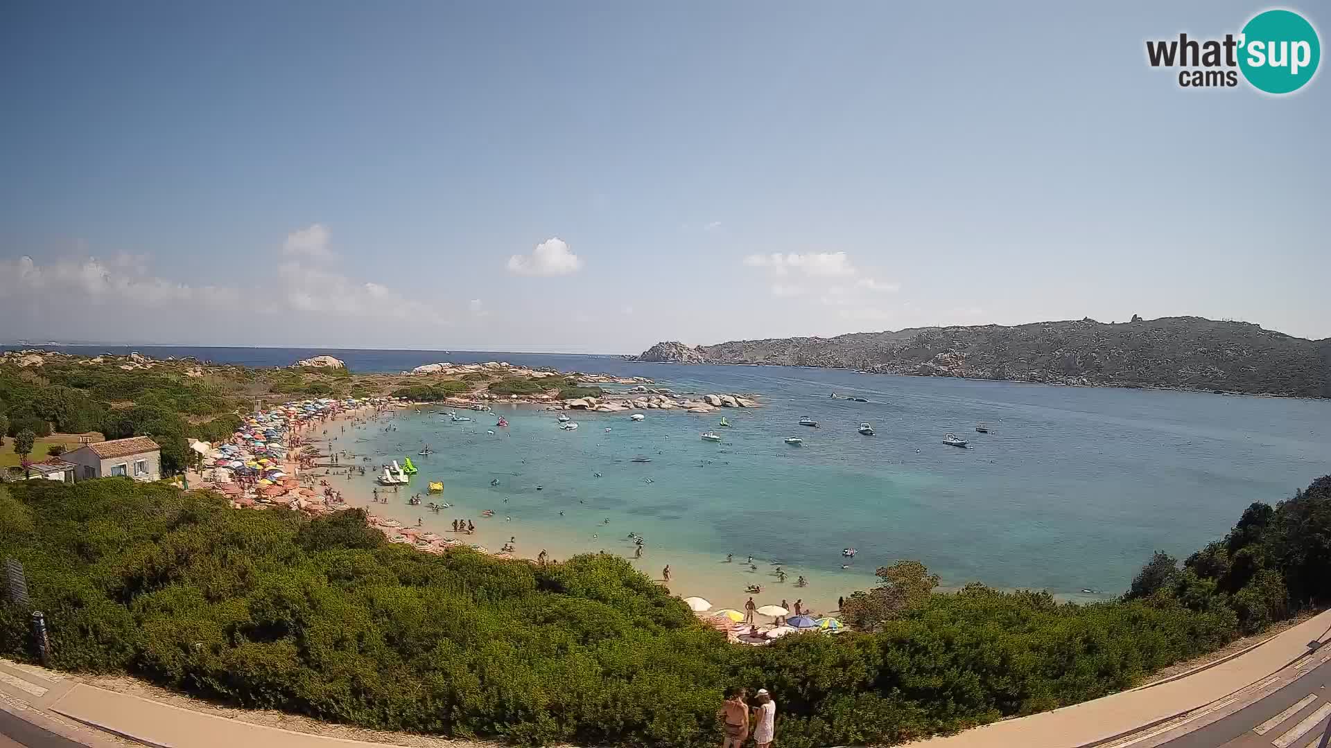 Webcam Rena di Levante – Live View from Capo Testa