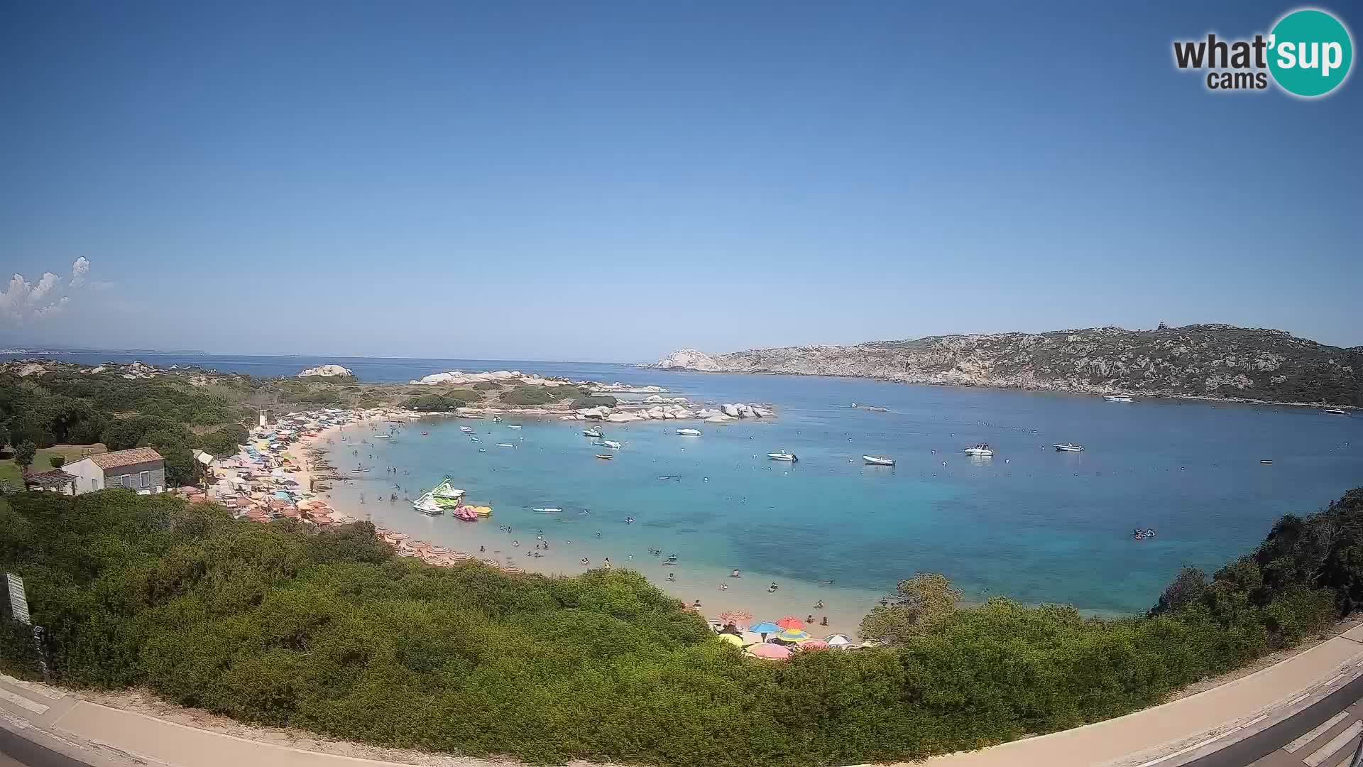 Webcam Rena di Levante – Vista live da Capo Testa