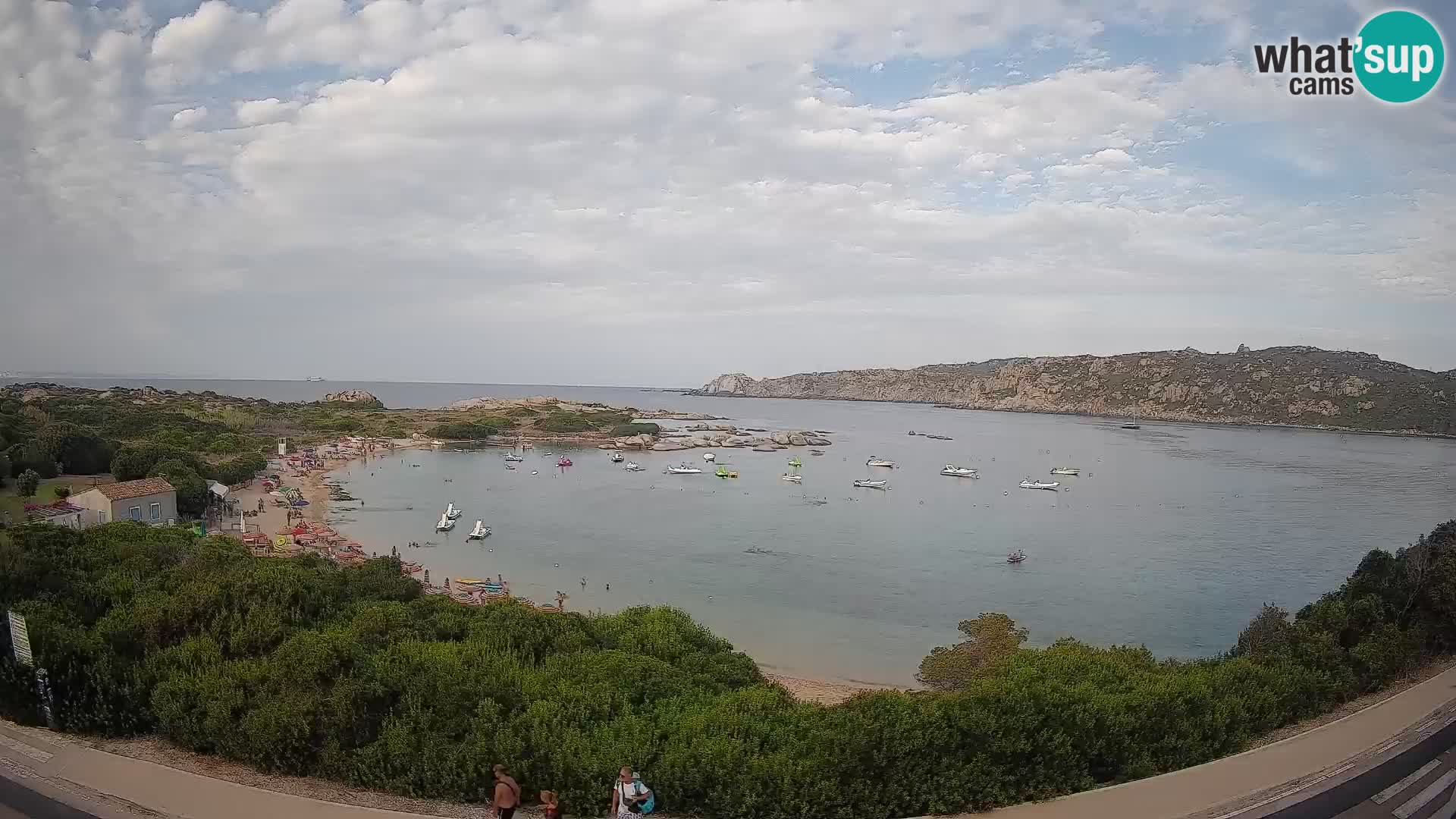 Webcam Rena di Levante – Live View from Capo Testa