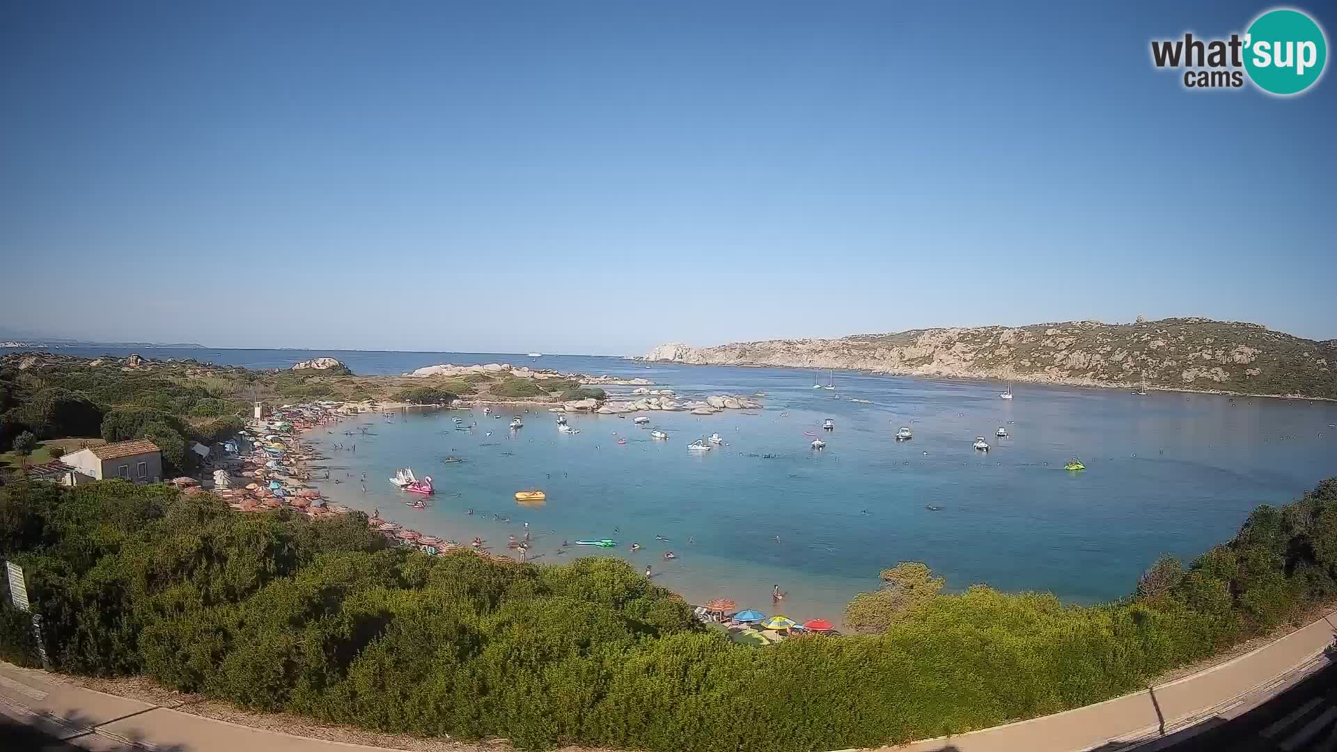 Webcam Rena di Levante – Vista live da Capo Testa