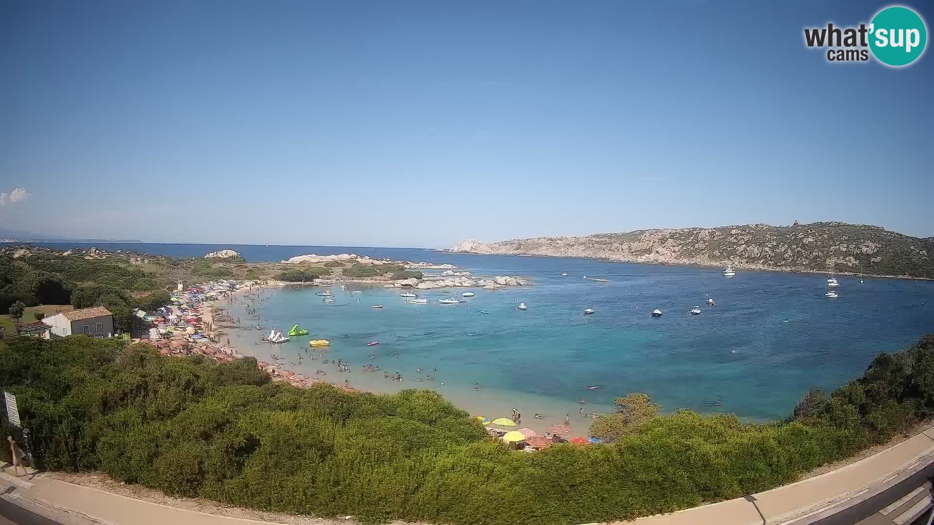 Webcam Rena di Levante – Vista live da Capo Testa