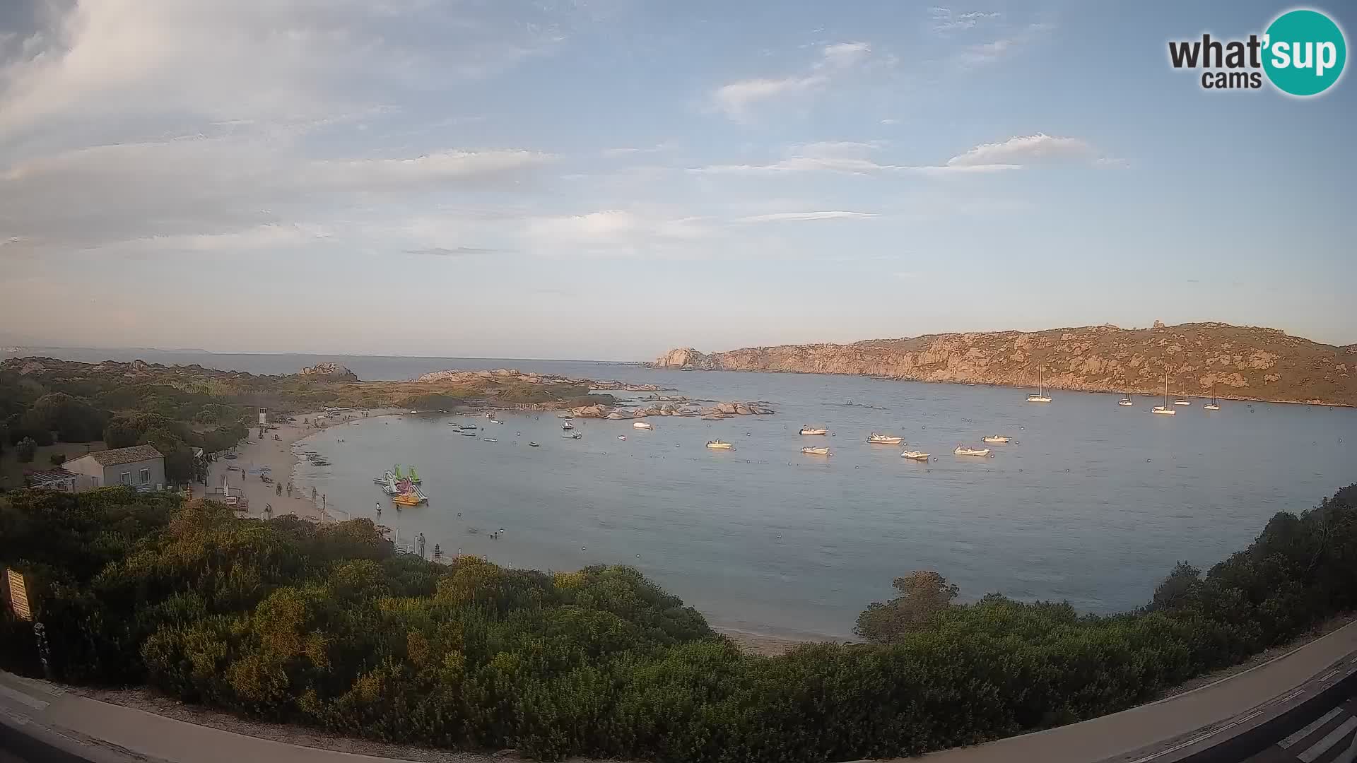 Webcam Rena di Levante – Vue en direct depuis Capo Testa
