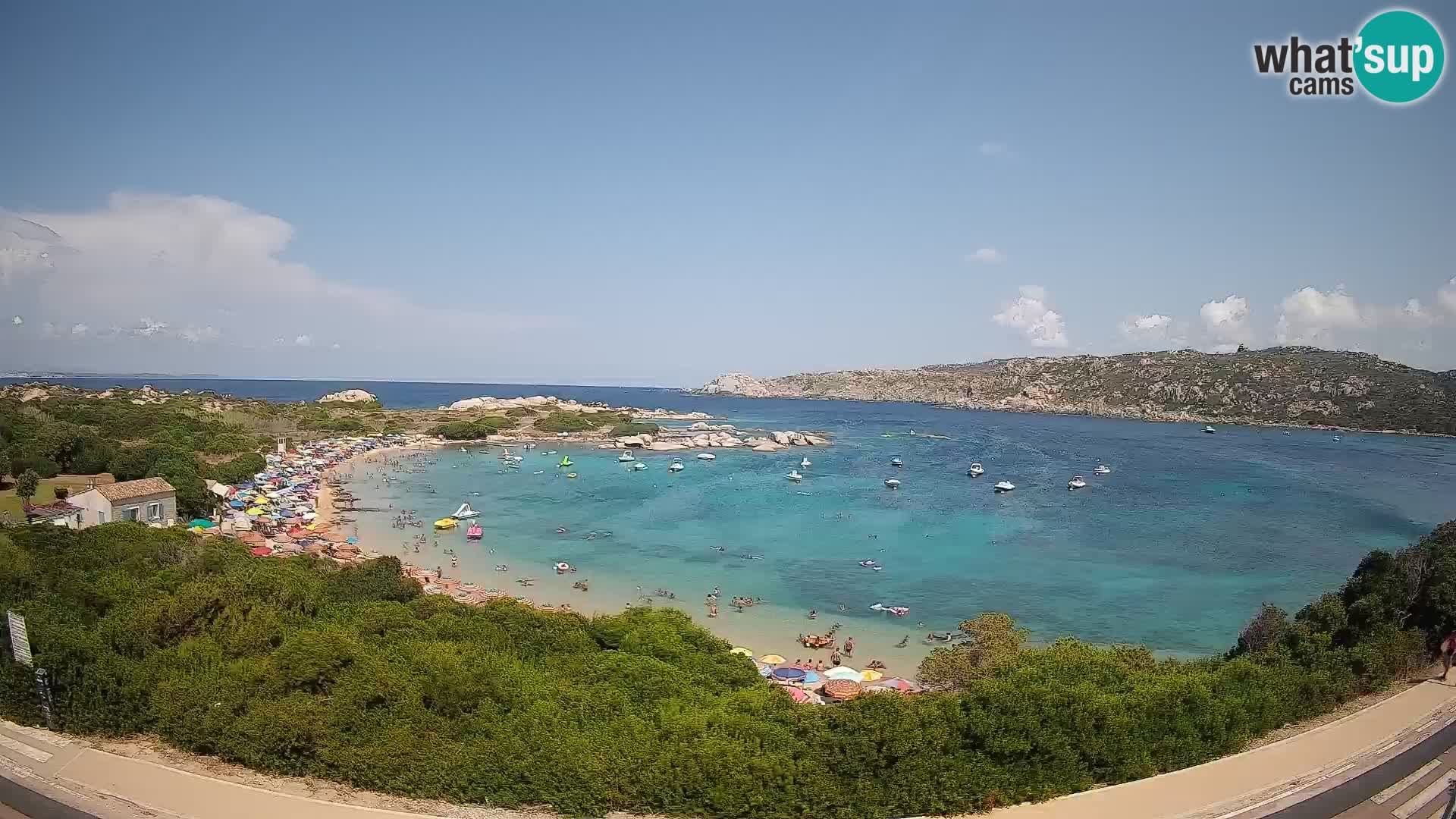 Webcam Rena di Levante – Vue en direct depuis Capo Testa