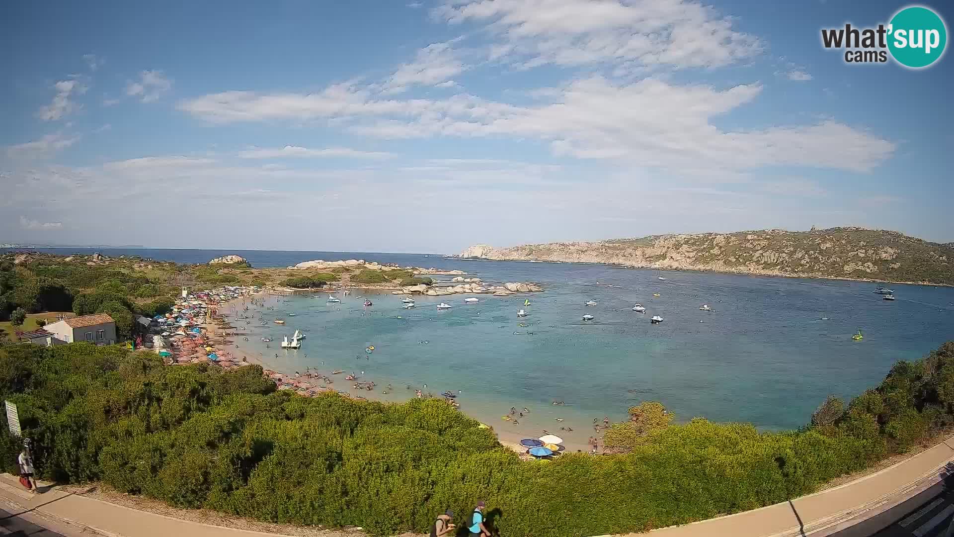 Webcam Rena di Levante – Vue en direct depuis Capo Testa