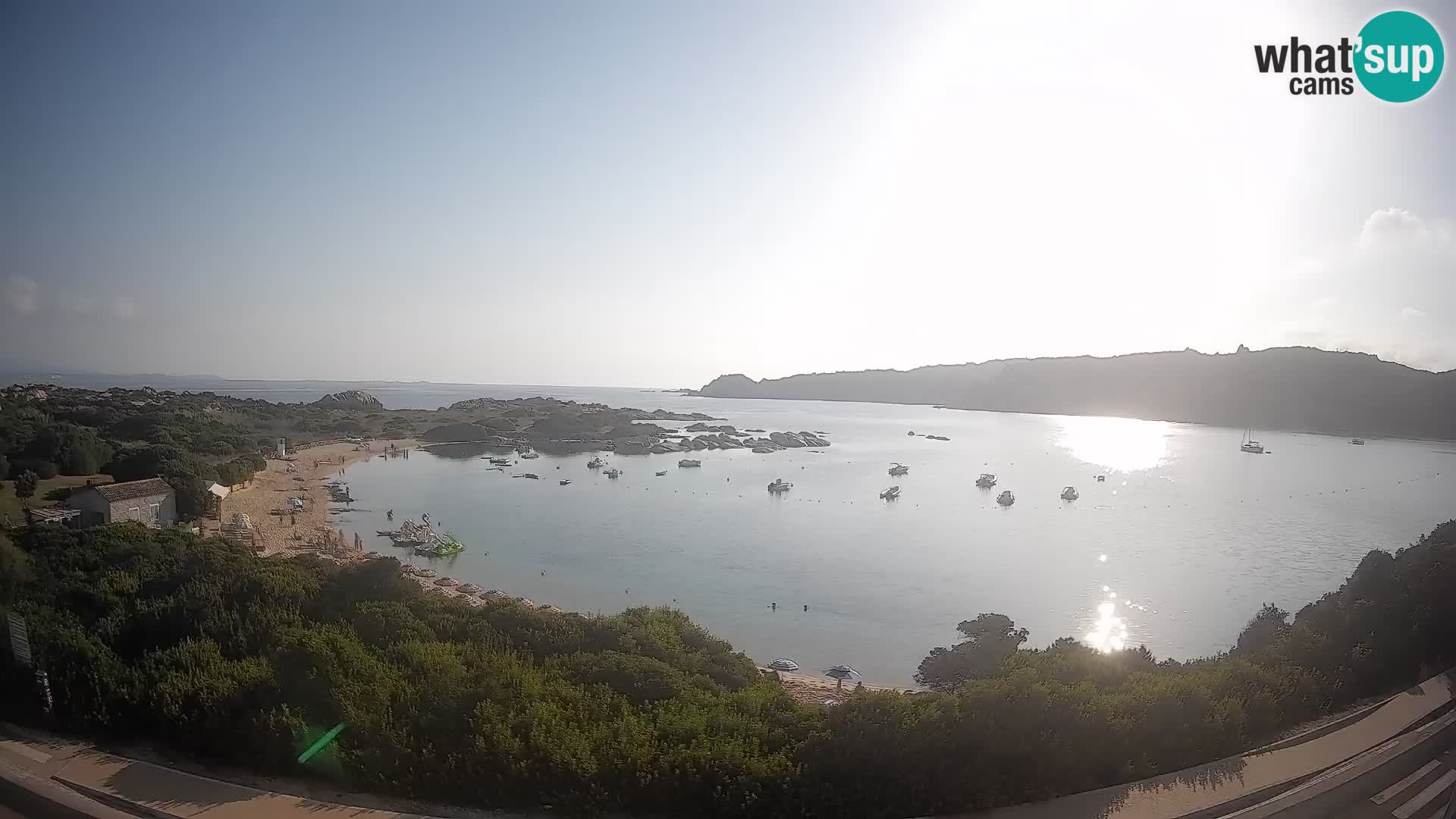 Webcam Rena di Levante – Live View from Capo Testa