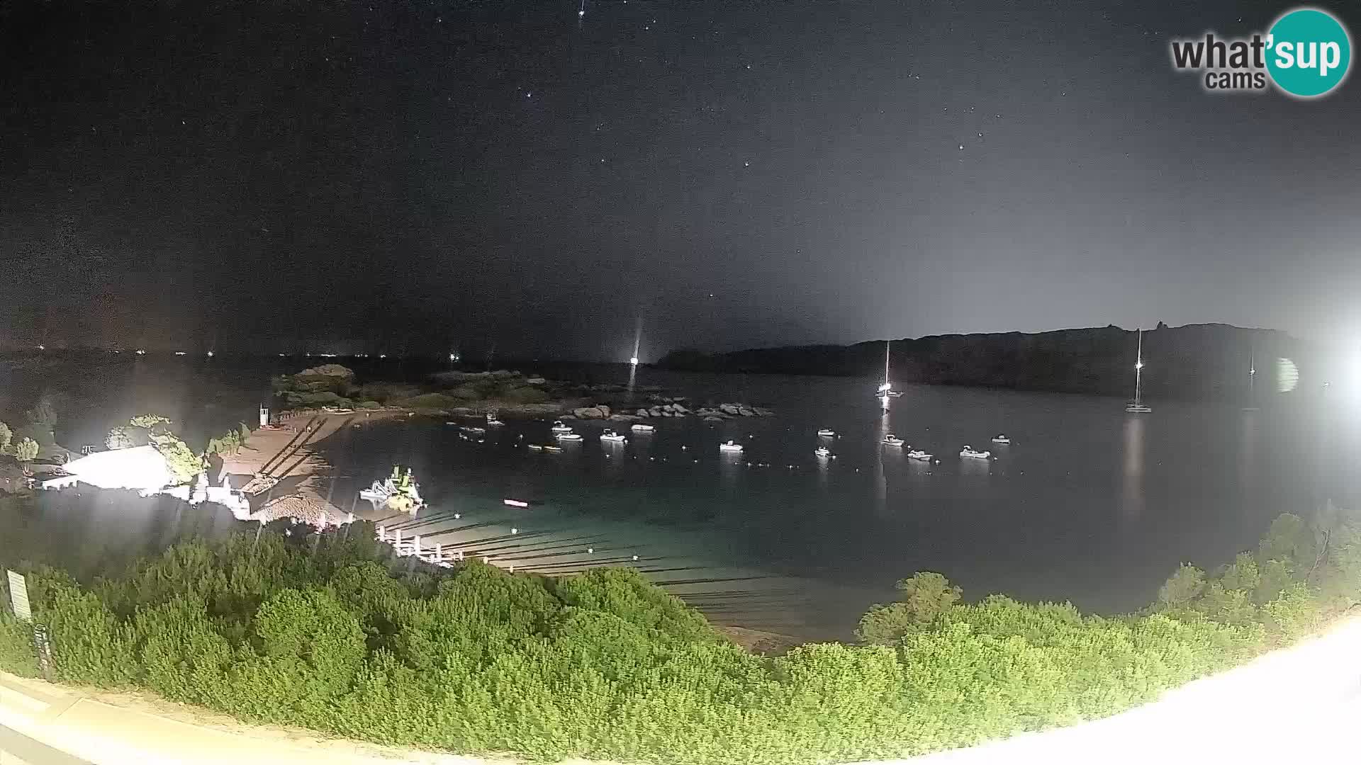 Webcam Rena di Levante – Live View from Capo Testa