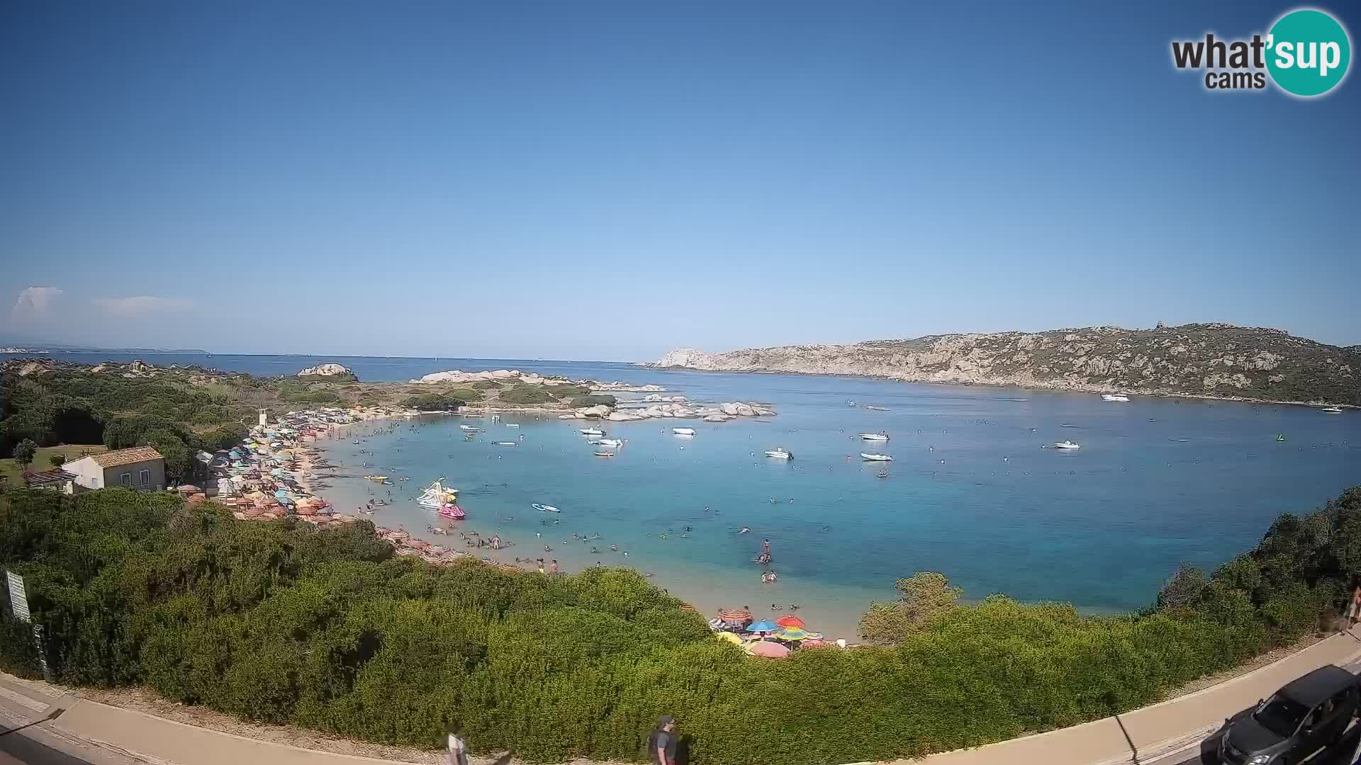 Webcam Rena di Levante – Live View from Capo Testa