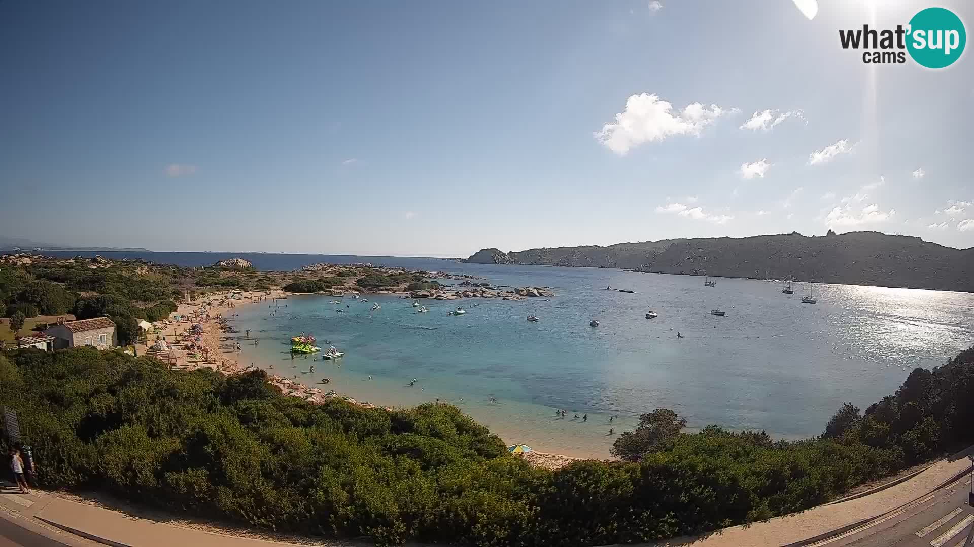 Webcam Rena di Levante – Vue en direct depuis Capo Testa