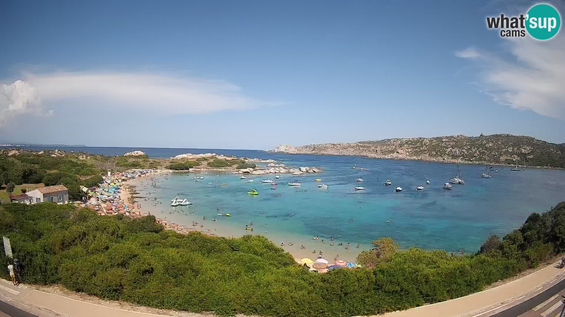 Spletna kamera Rena di Levante – Pogled v živo na Capo Testa