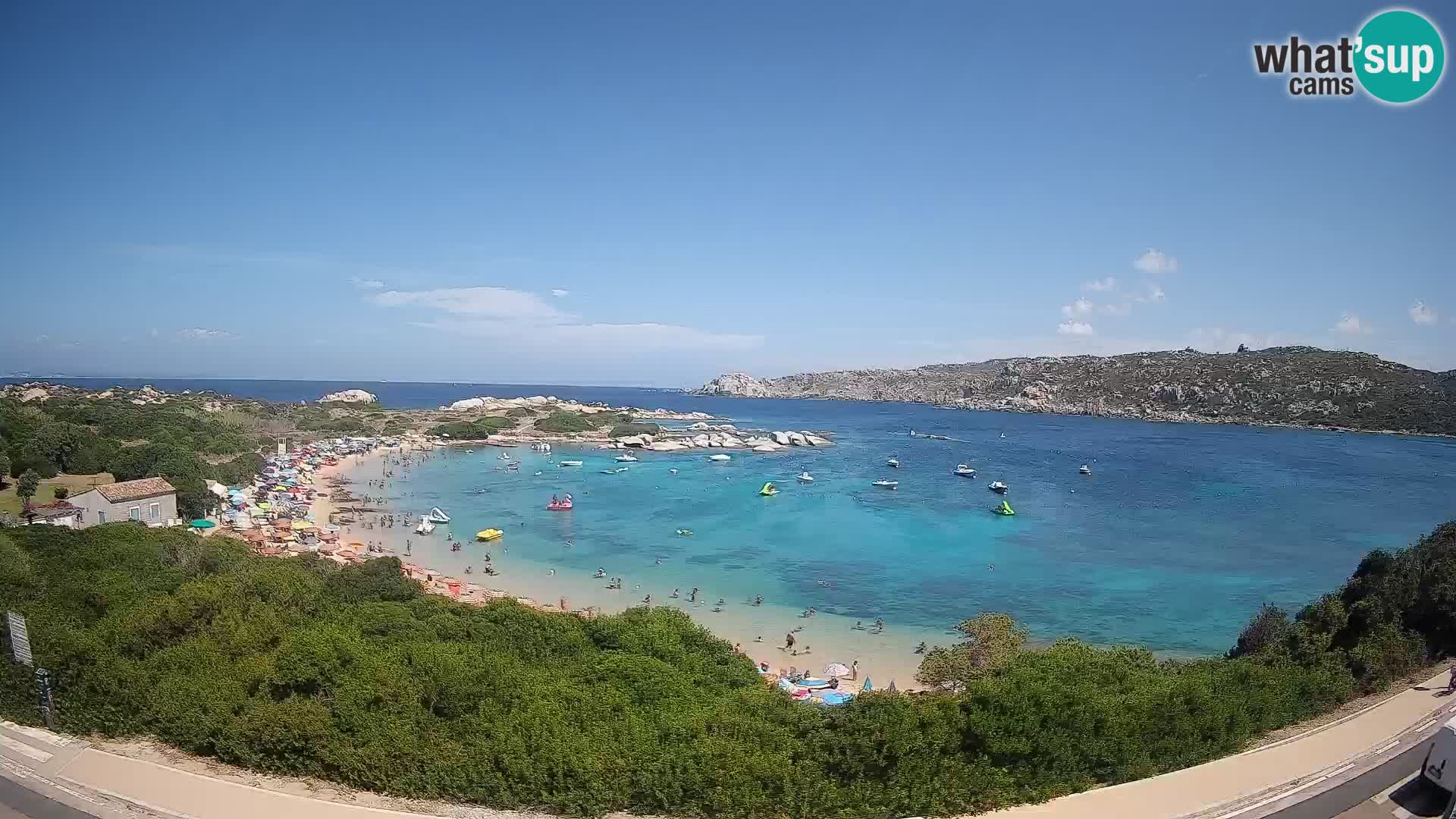 Webcam Rena di Levante – Vue en direct depuis Capo Testa