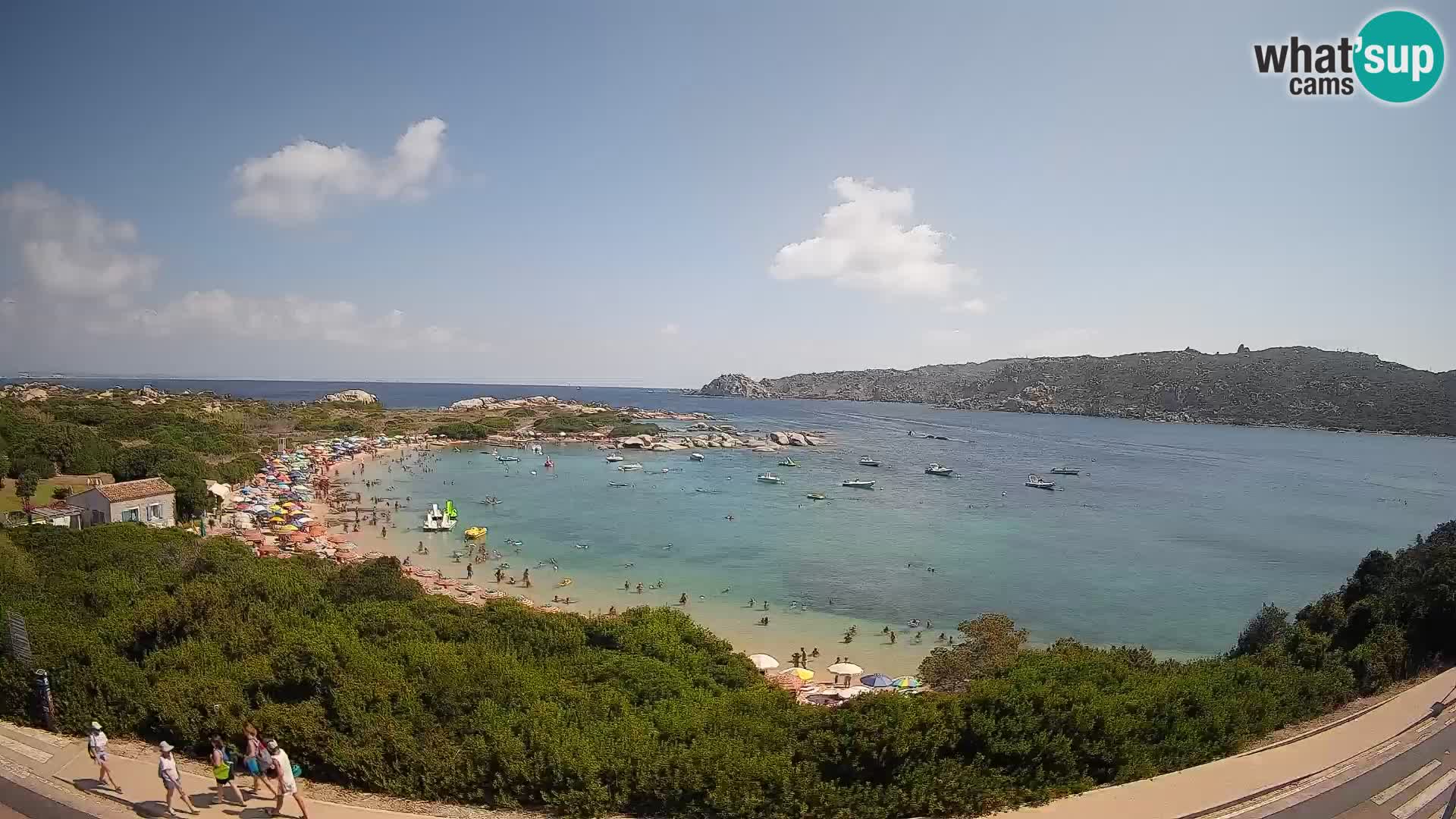 Webcam Rena di Levante – Live View from Capo Testa