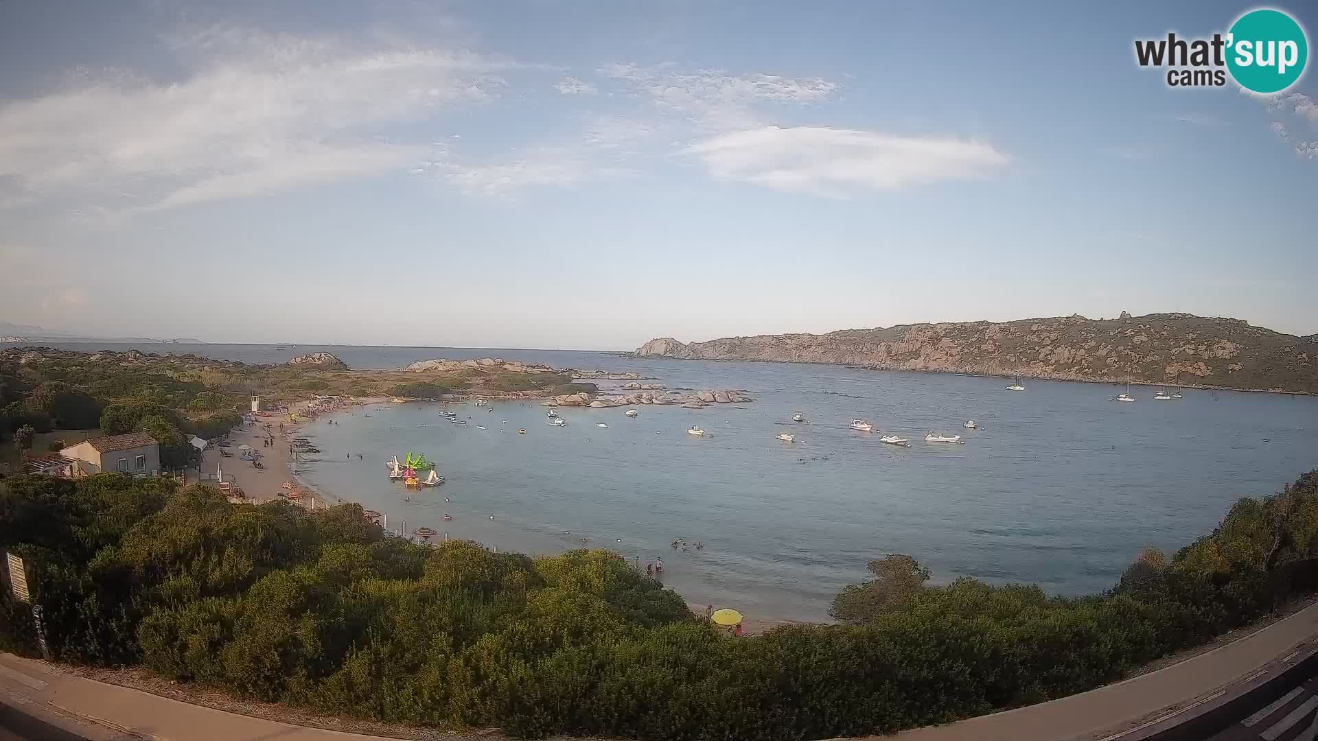 Webcam Rena di Levante – Live View from Capo Testa