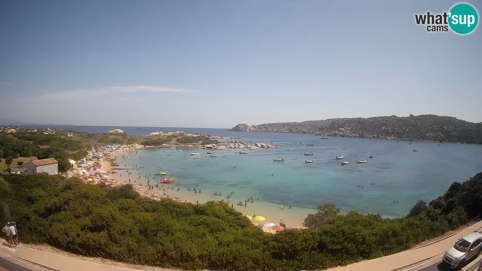 Webcam Rena di Levante – Live View from Capo Testa