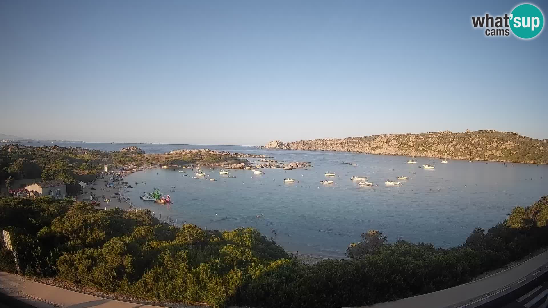 Webcam Rena di Levante – Live View from Capo Testa