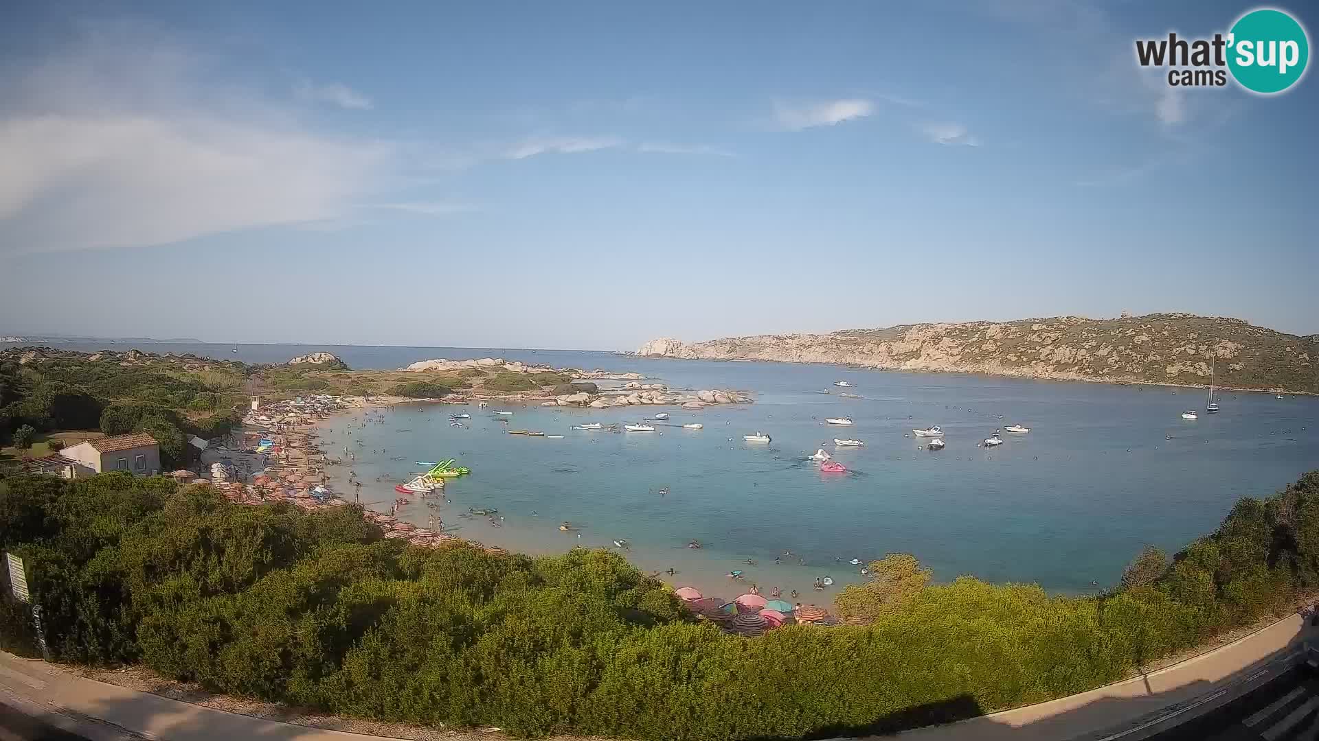 Webcam Rena di Levante – Vista live da Capo Testa