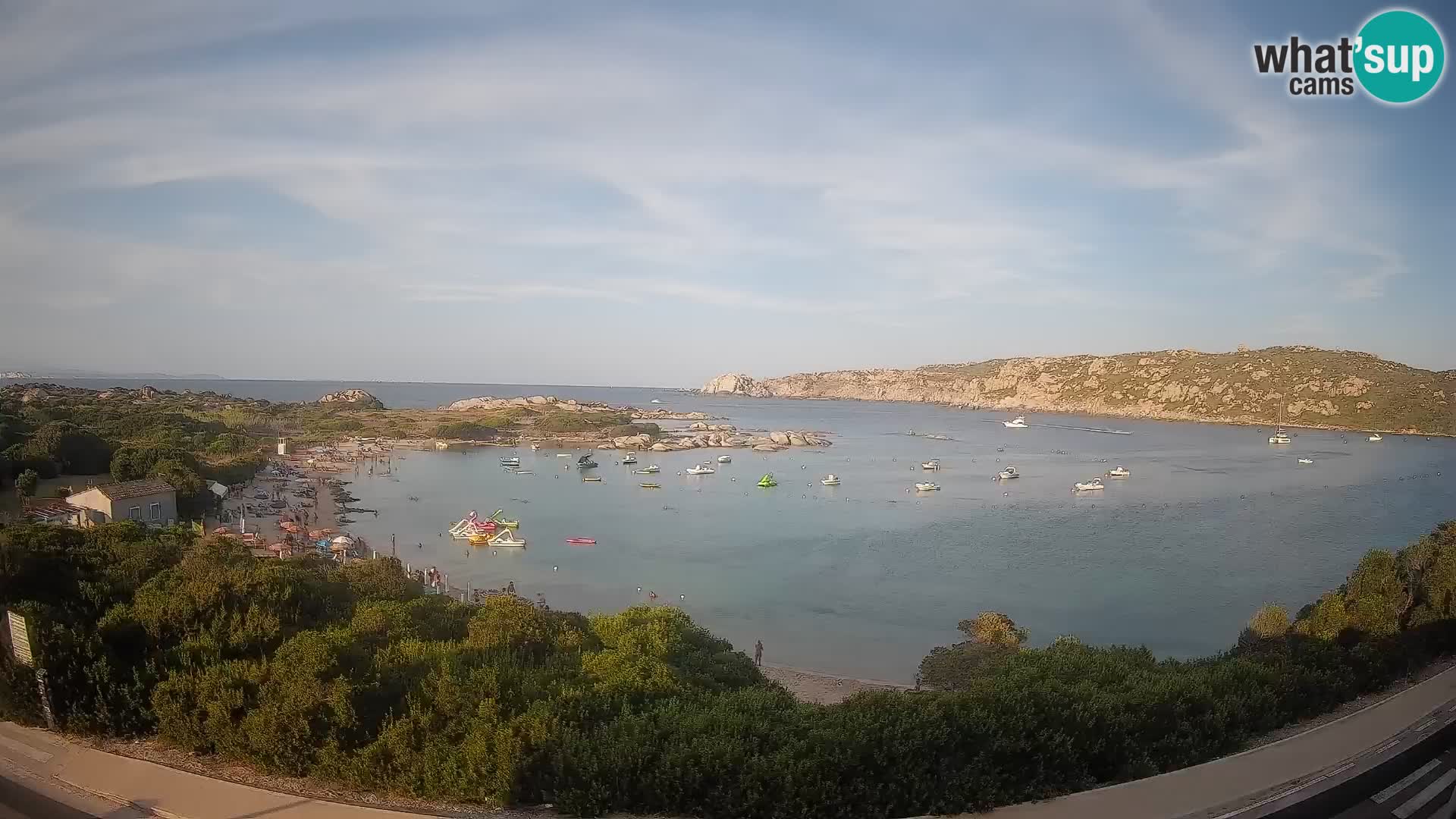 Webcam Rena di Levante – Live View from Capo Testa