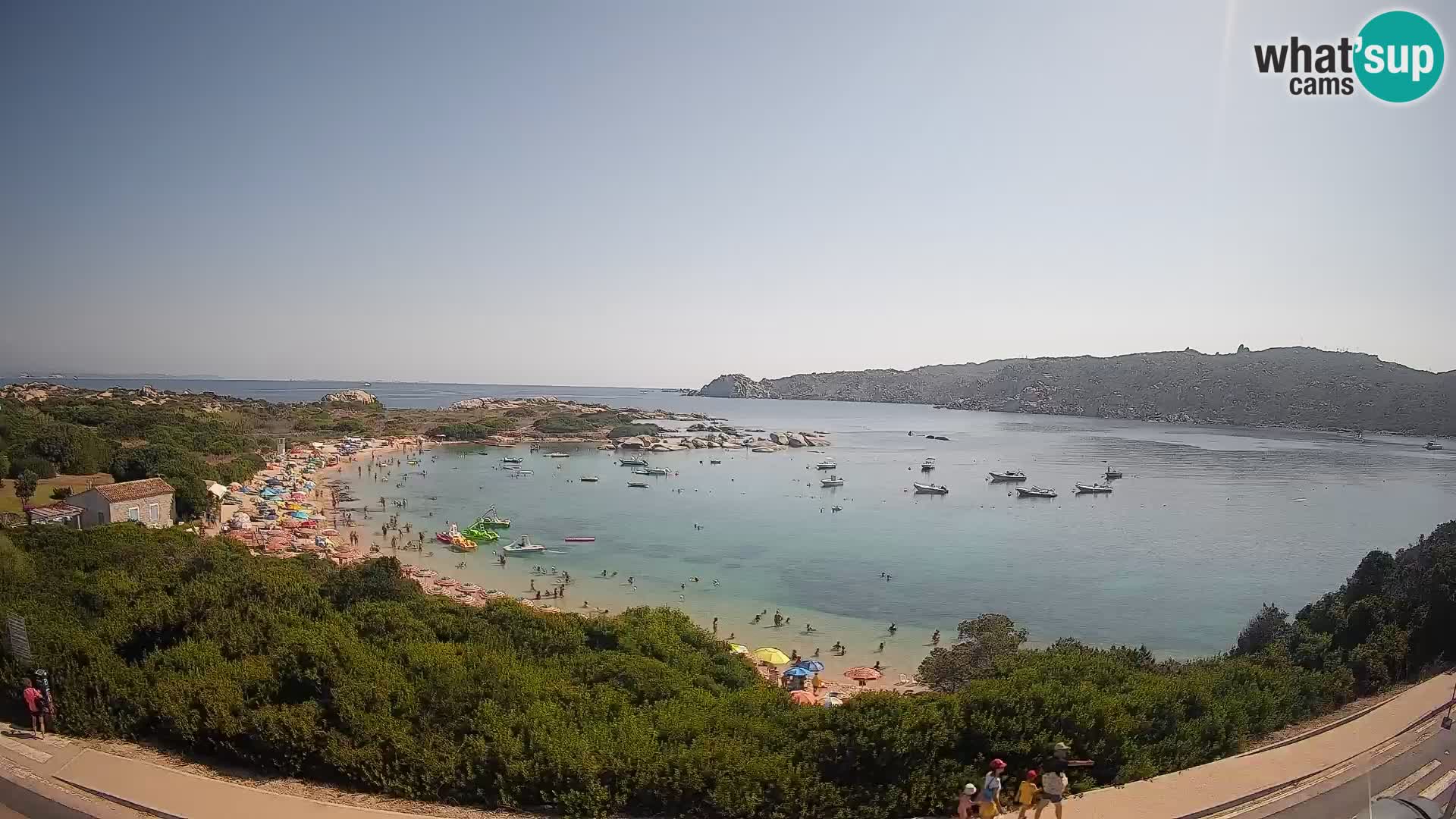 Web kamera Rena di Levante – Pogled uživo s Capo Testa