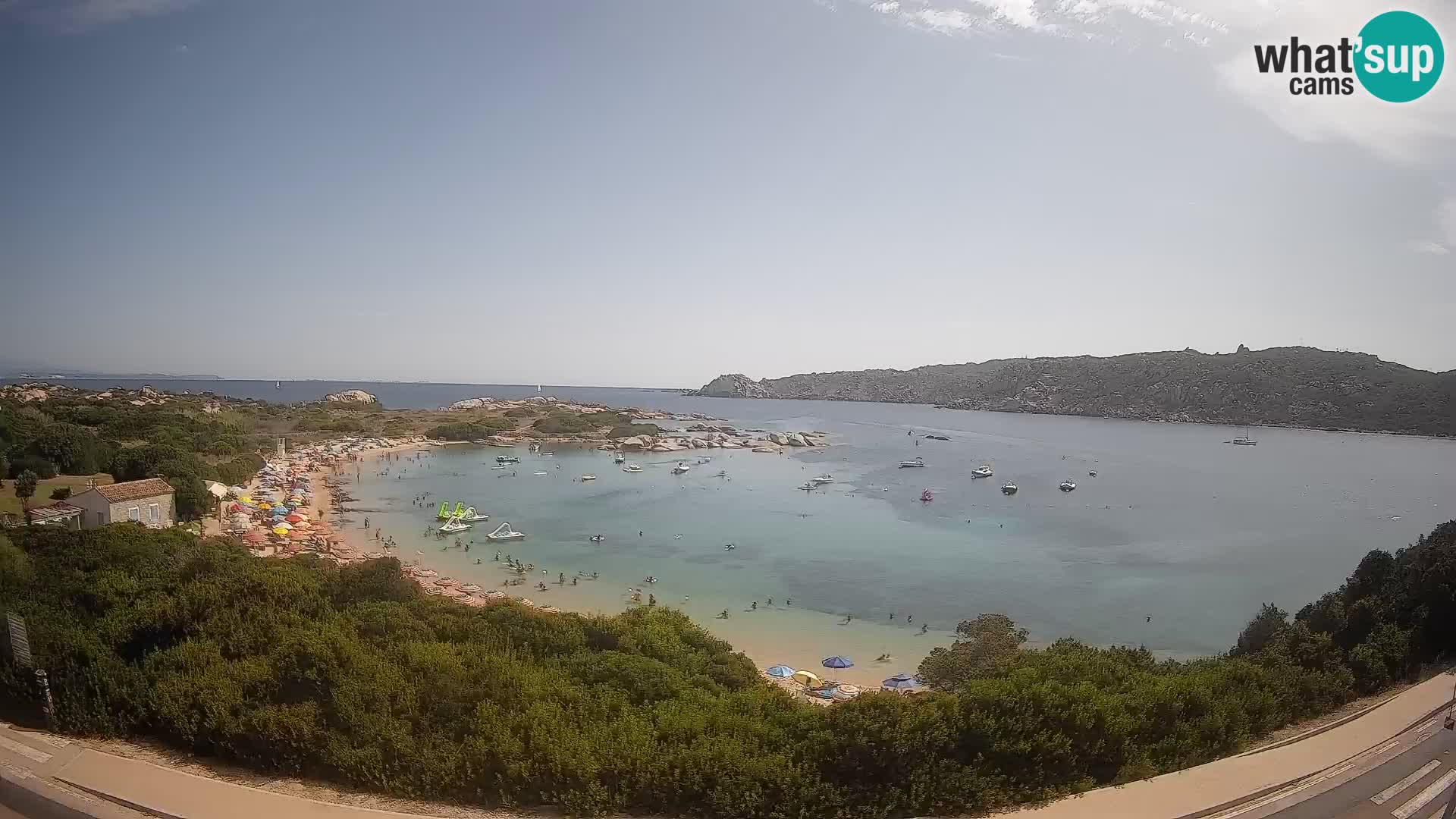 Spletna kamera Rena di Levante – Pogled v živo na Capo Testa