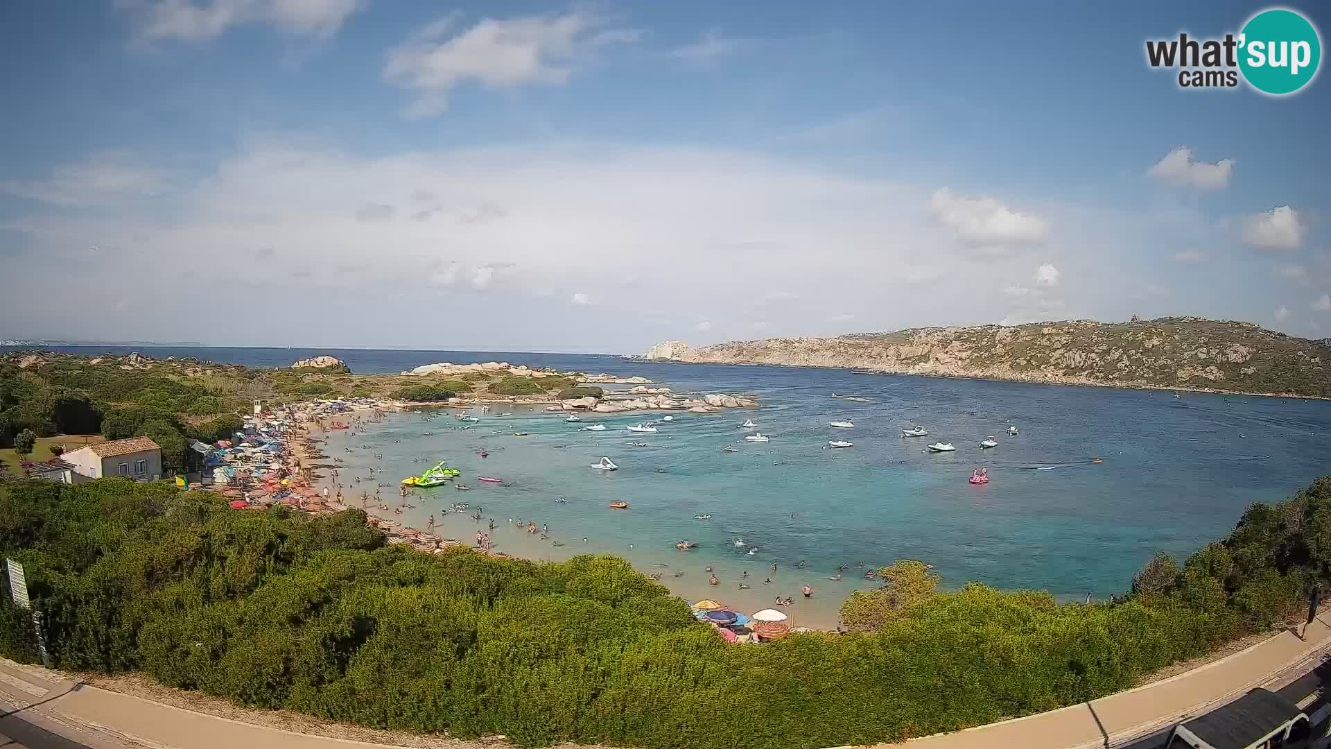 Webcam Rena di Levante – Vue en direct depuis Capo Testa