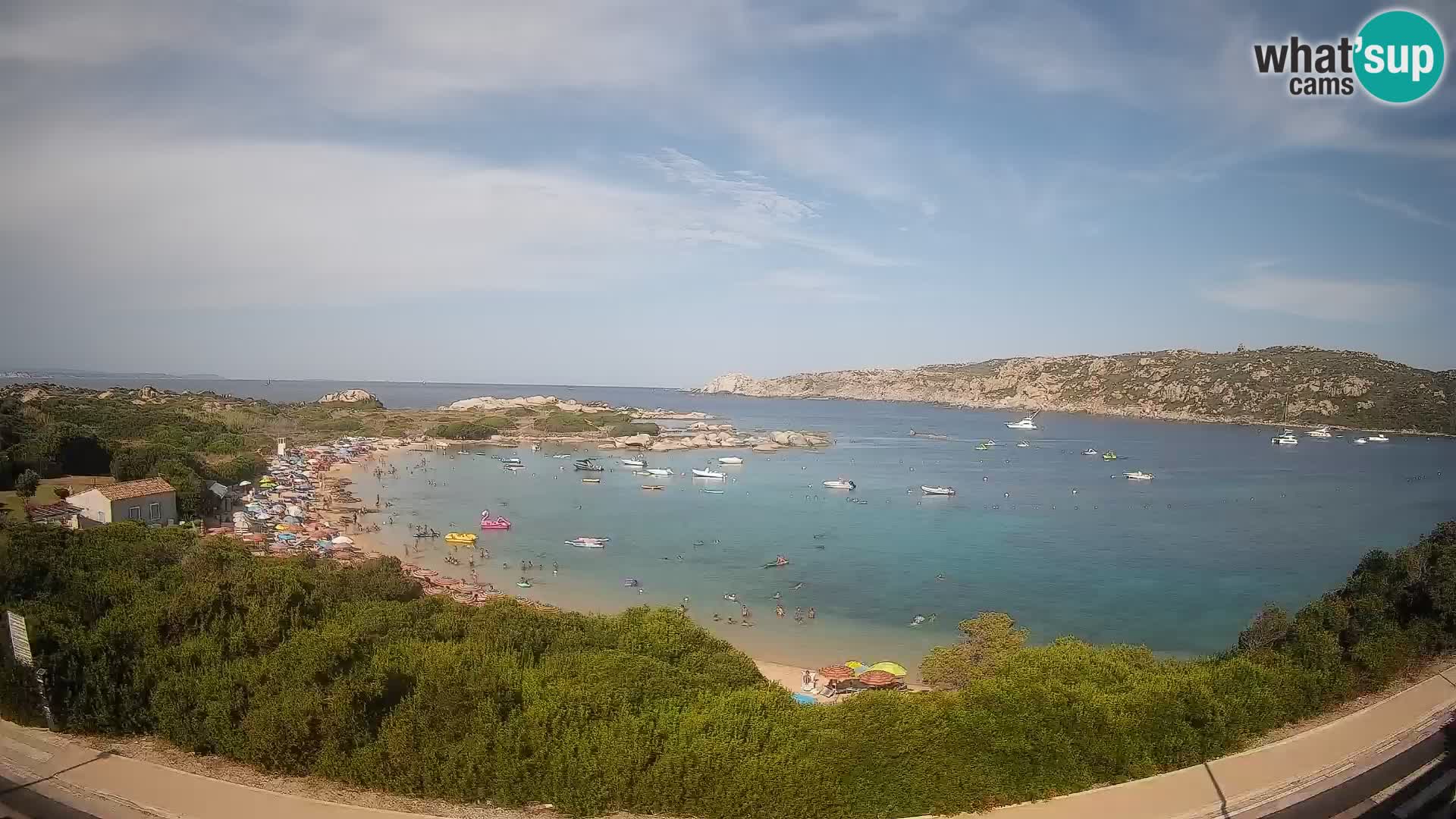Webcam Rena di Levante – Vista en directo desde Capo Testa