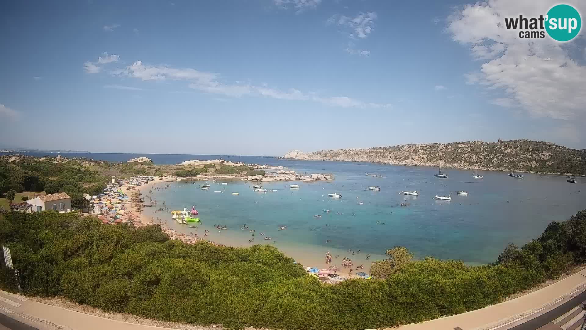 Webcam Rena di Levante – Vue en direct depuis Capo Testa