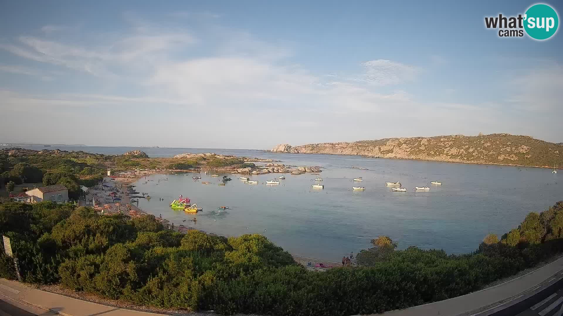 Webcam Rena di Levante – Live View from Capo Testa