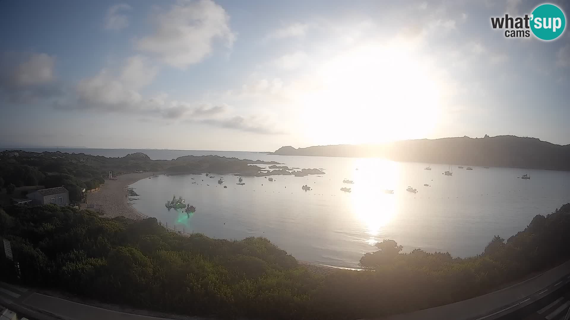 Webcam Rena di Levante – Live View from Capo Testa