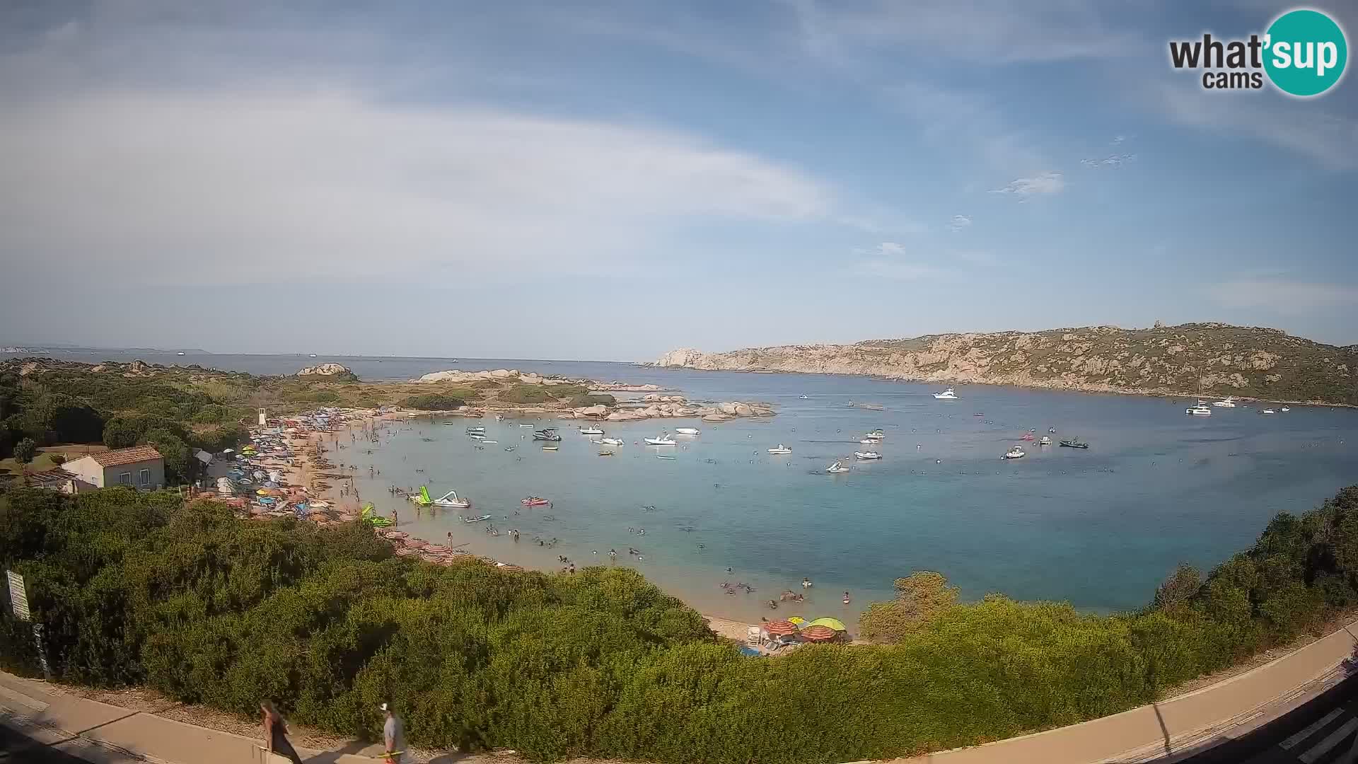 Webcam Rena di Levante – Live View from Capo Testa