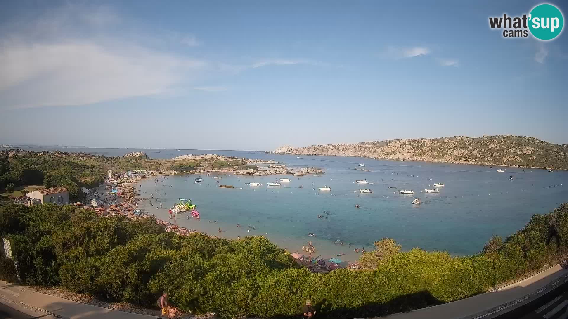 Webcam Rena di Levante – Live View from Capo Testa