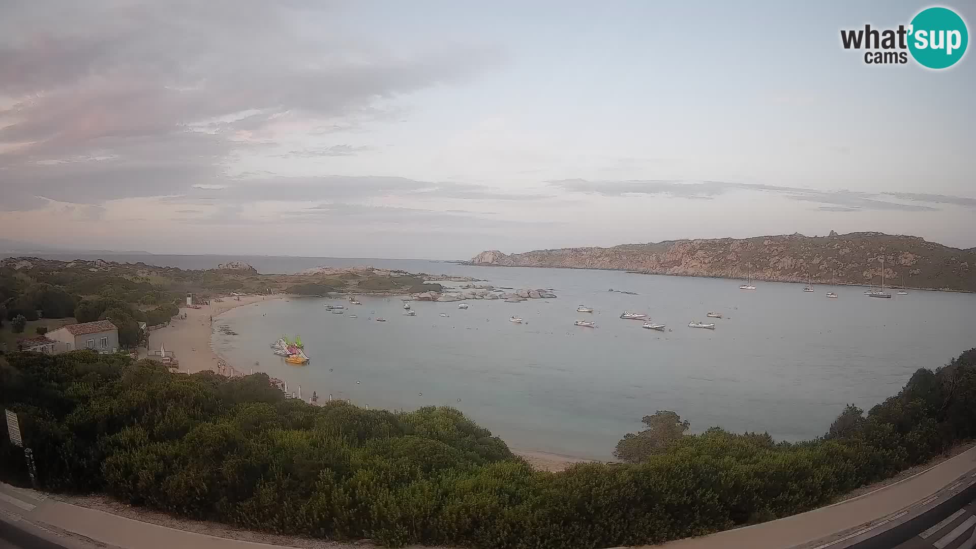 Webcam Rena di Levante – Live View from Capo Testa