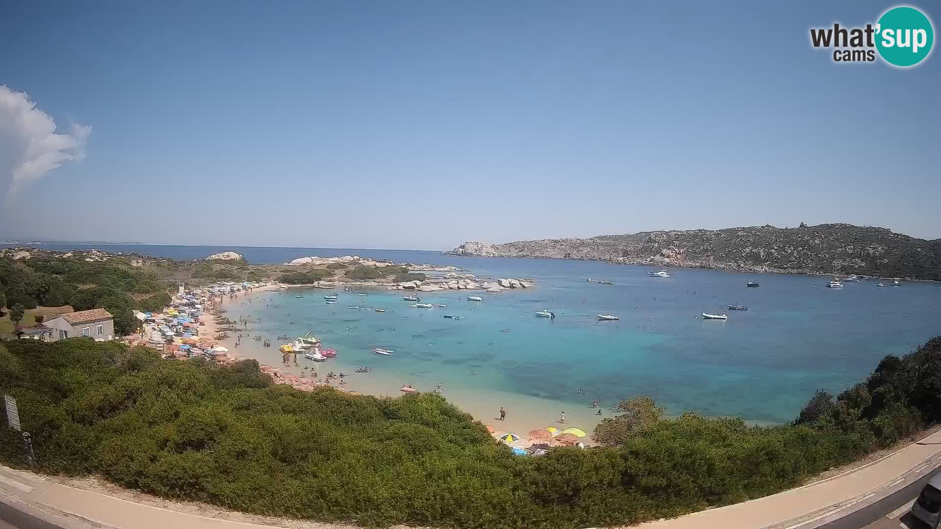 Webcam Rena di Levante – Vista live da Capo Testa