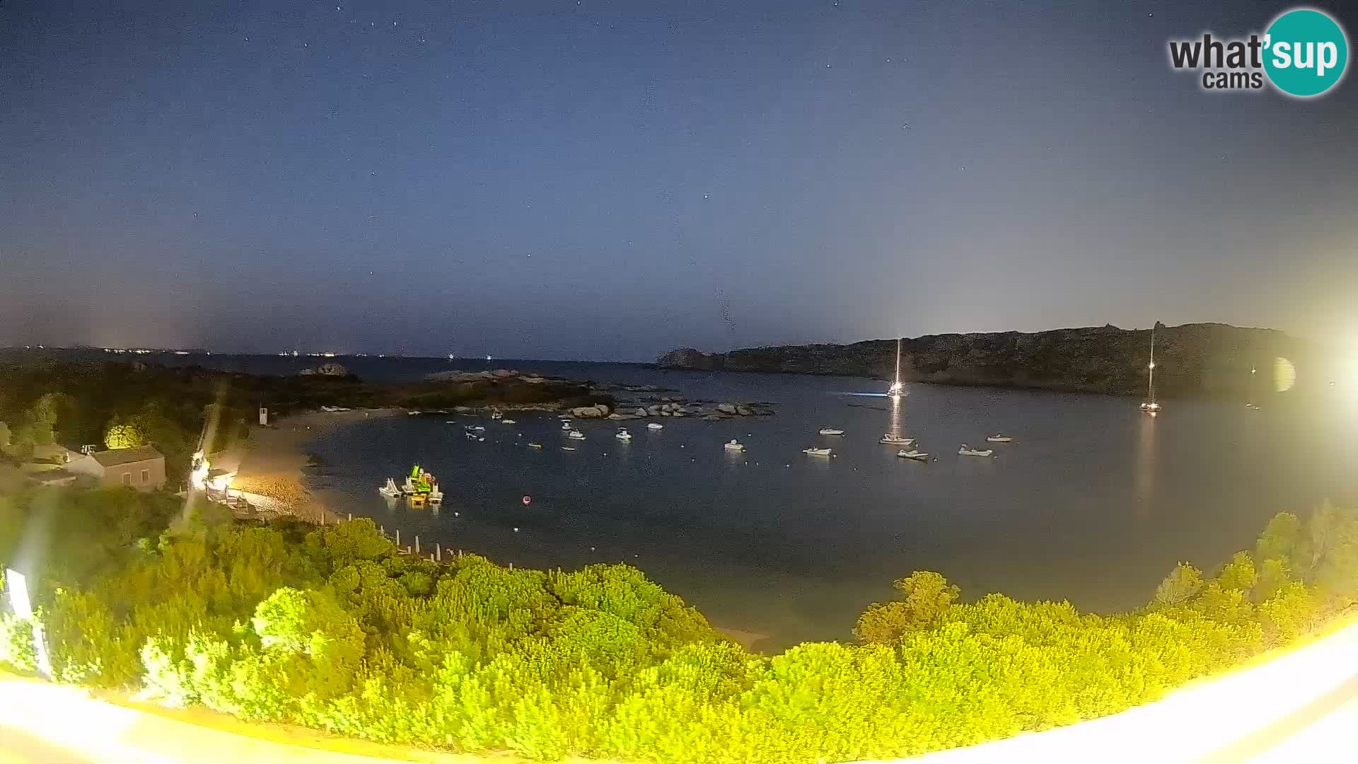 Webcam Rena di Levante – Live View from Capo Testa