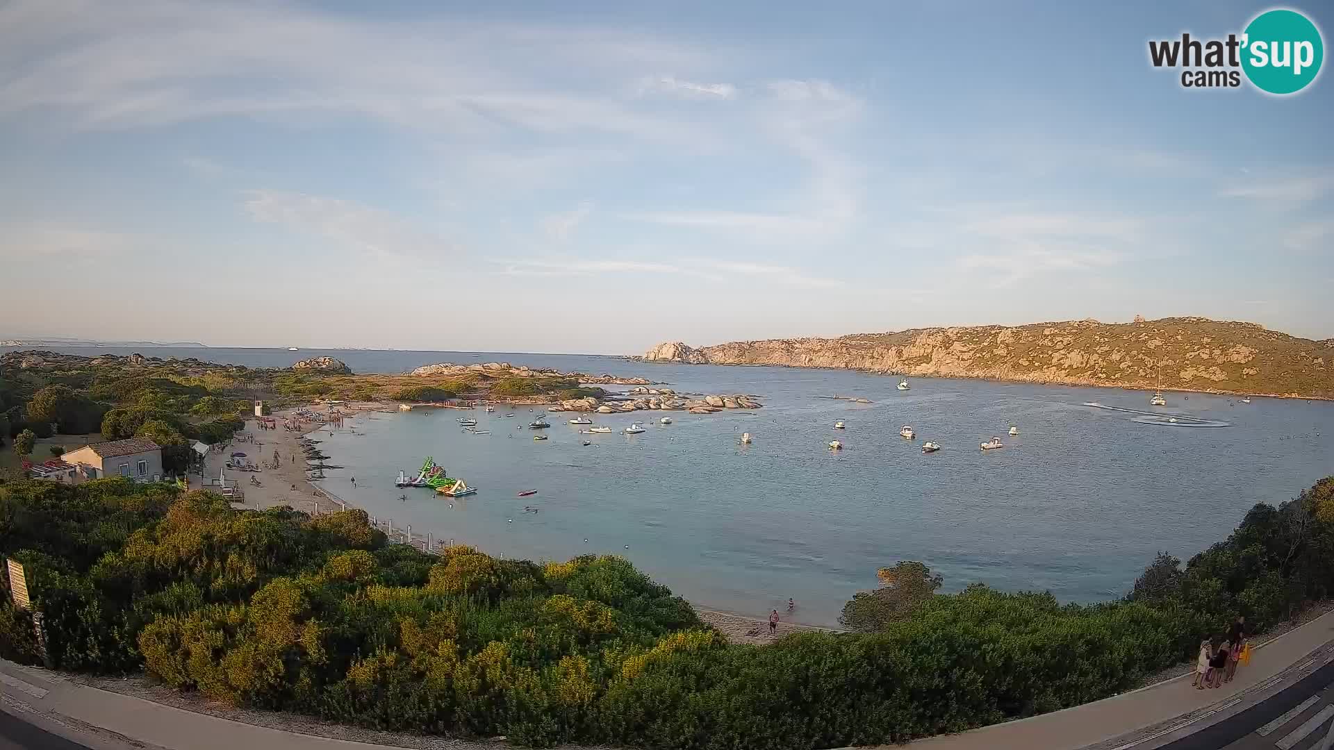 Spletna kamera Rena di Levante – Pogled v živo na Capo Testa