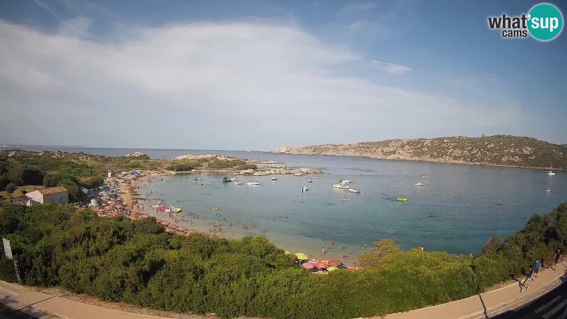 Webcam Rena di Levante – Vue en direct depuis Capo Testa