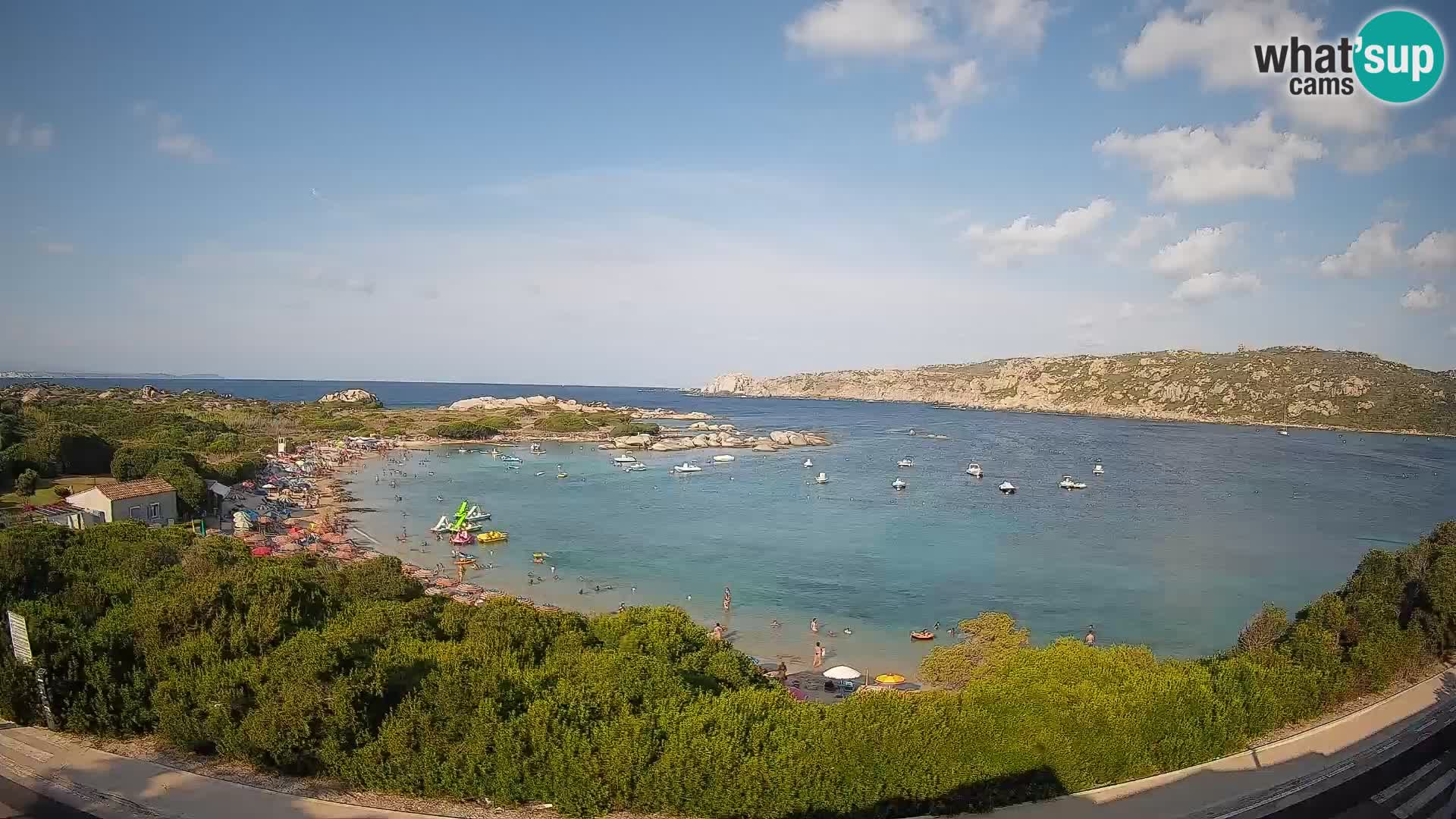 Webcam Rena di Levante – Live View from Capo Testa