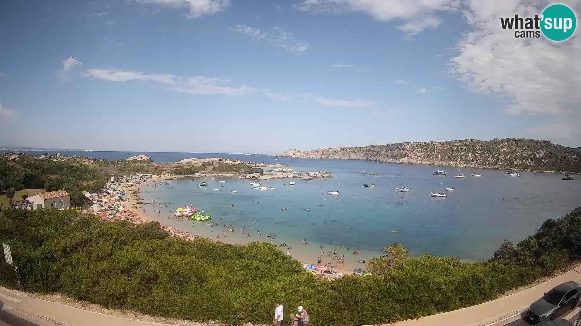 Webcam Rena di Levante – Live View from Capo Testa