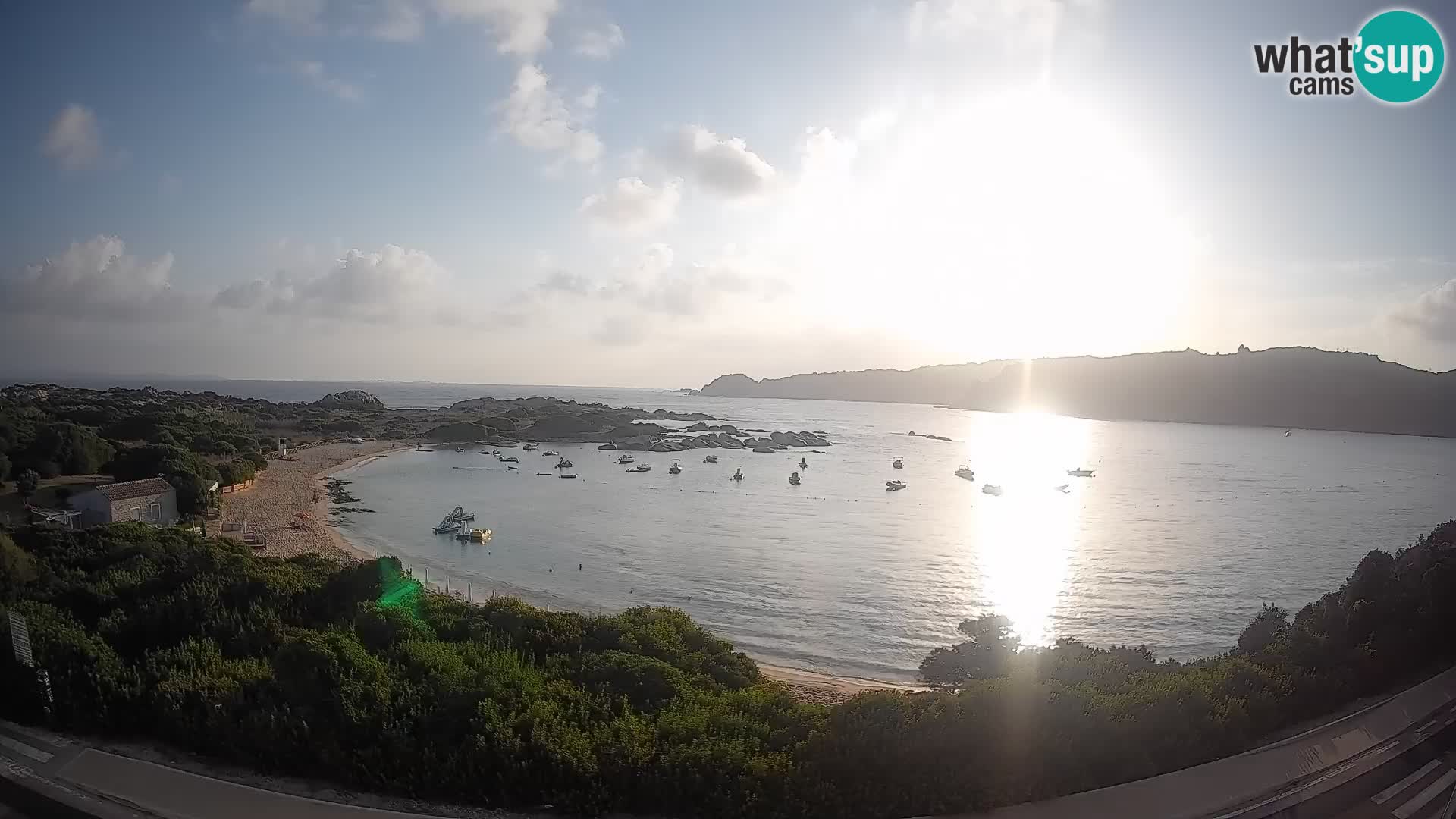 Webcam Rena di Levante – Live View from Capo Testa